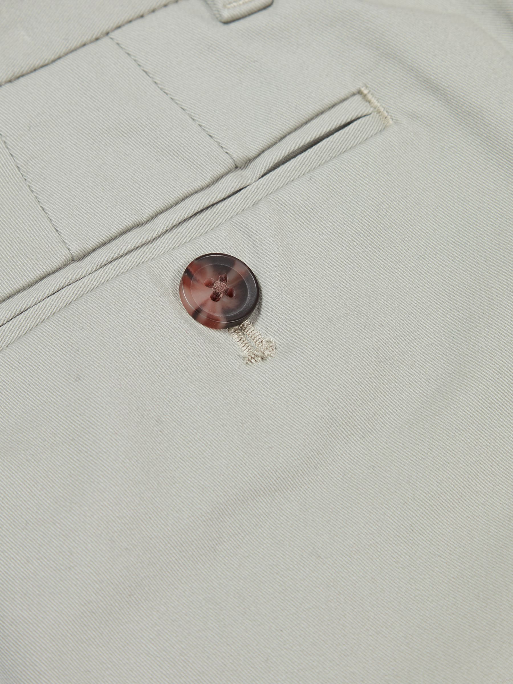 Junior Casual Chino Shorts in Sage - Image 5 of 5