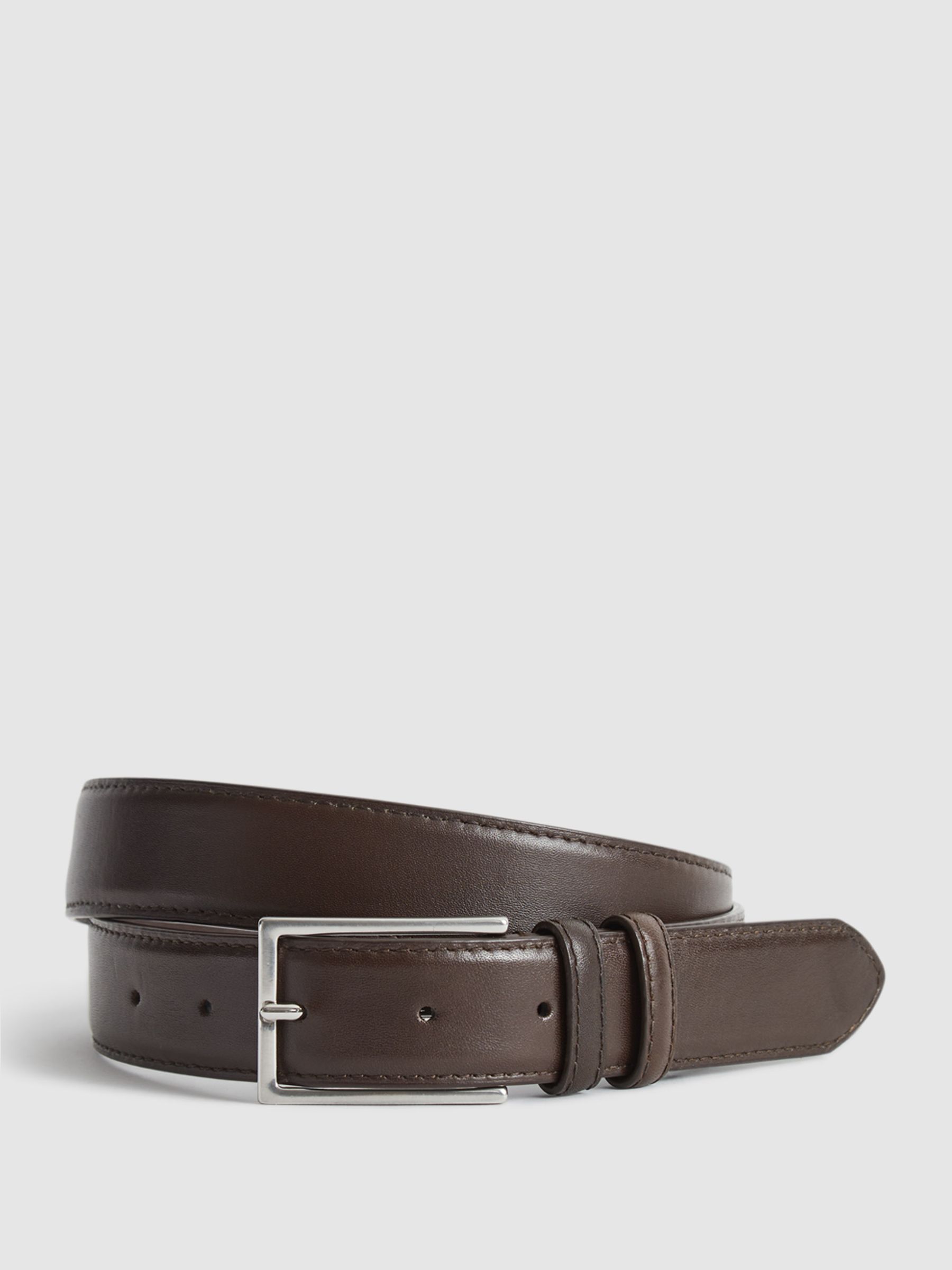 Formal Suit Belt in Chocolate - Image 1 of 5