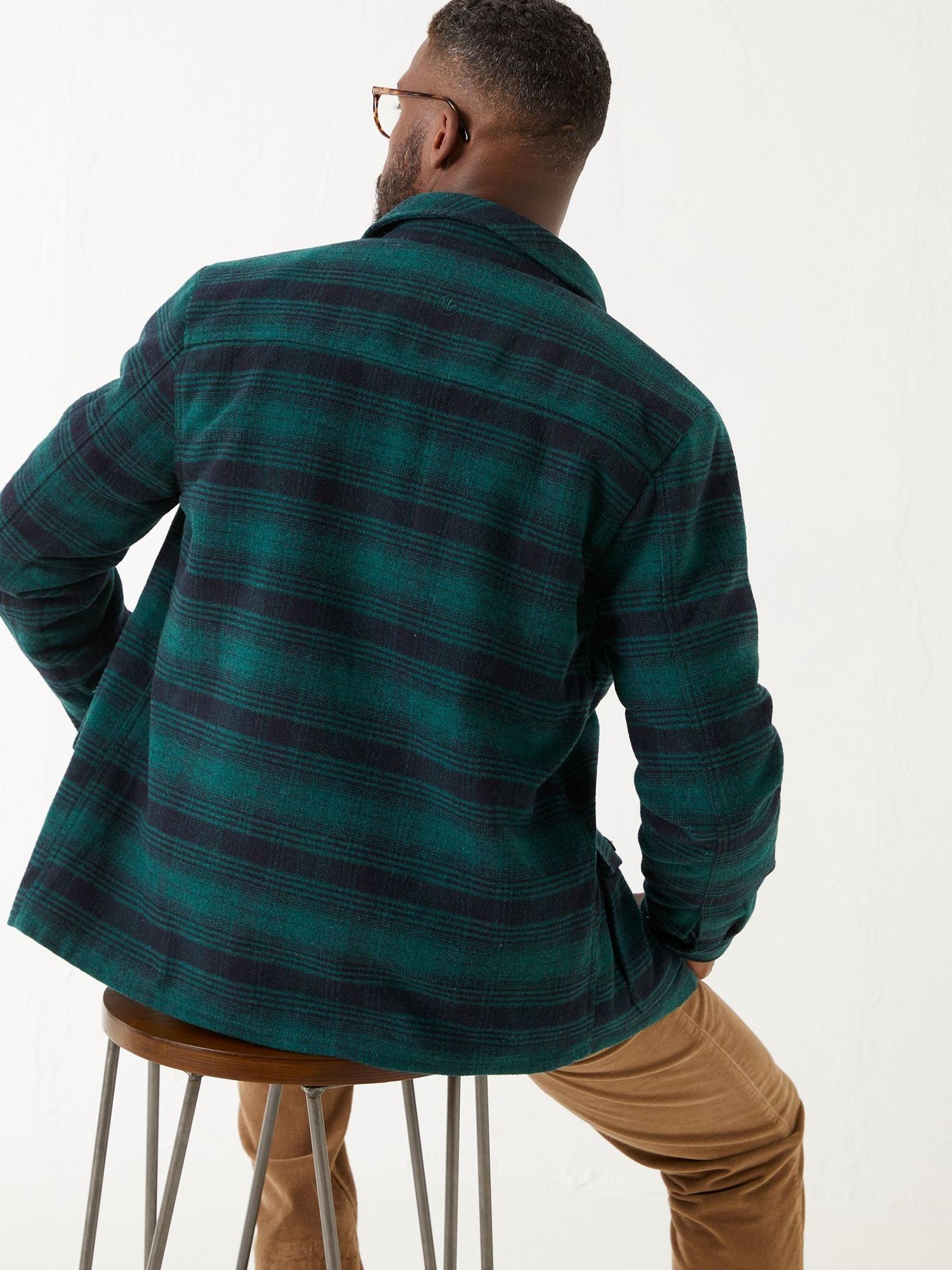 Green Fjord Ombre Overshirt - Image 2 of 4