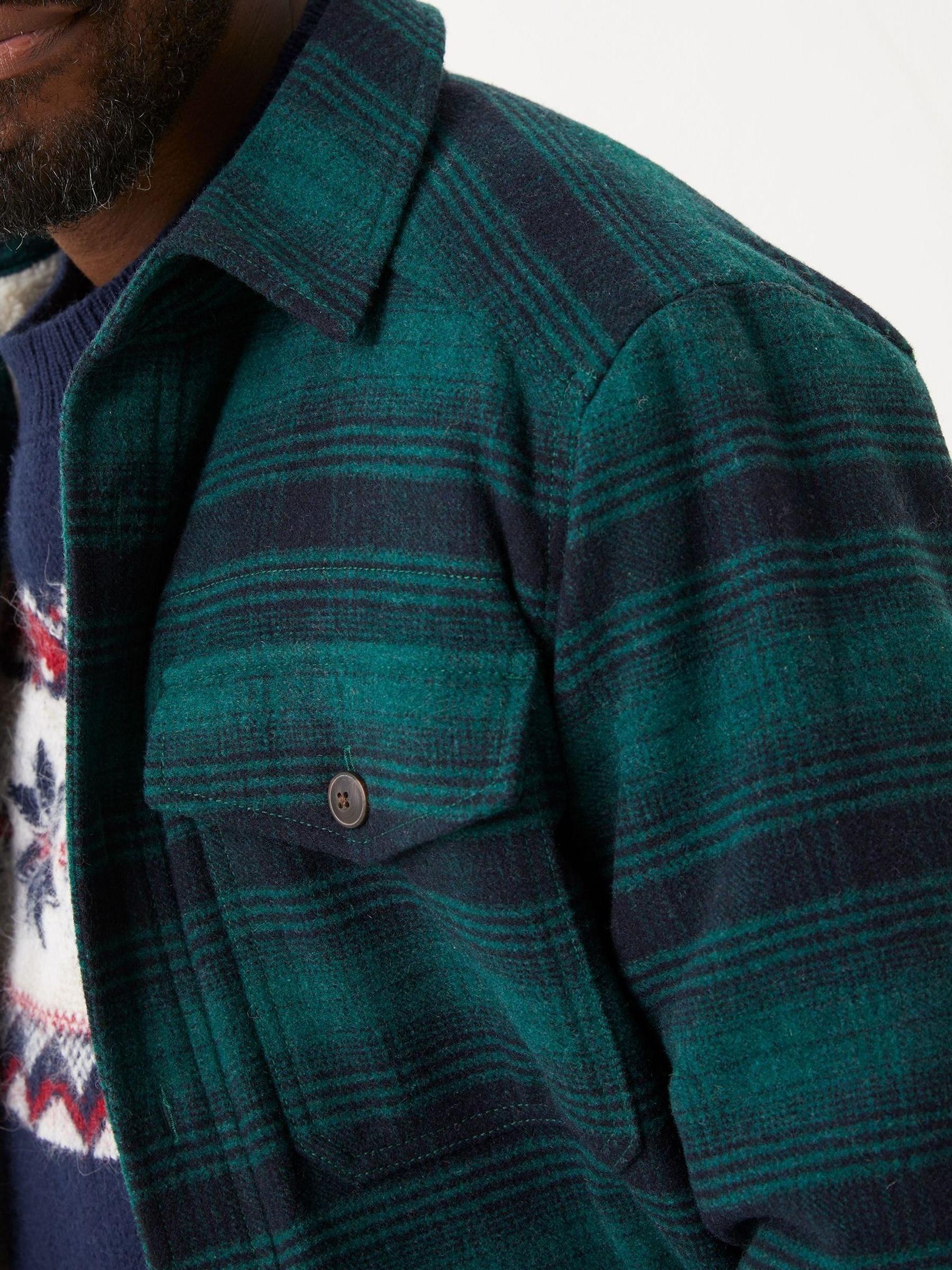 Green Fjord Ombre Overshirt - Image 3 of 4