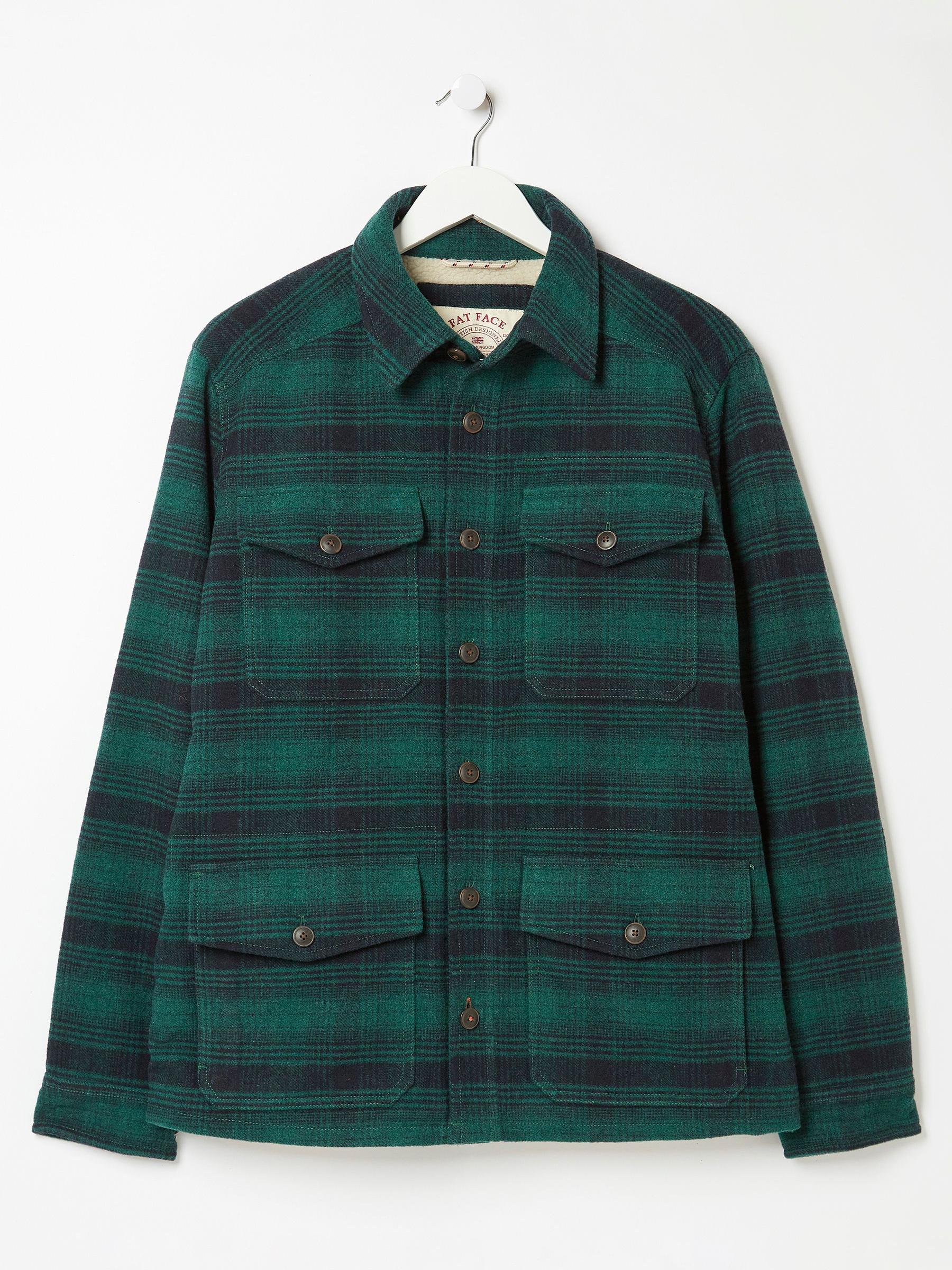 Green Fjord Ombre Overshirt - Image 4 of 4