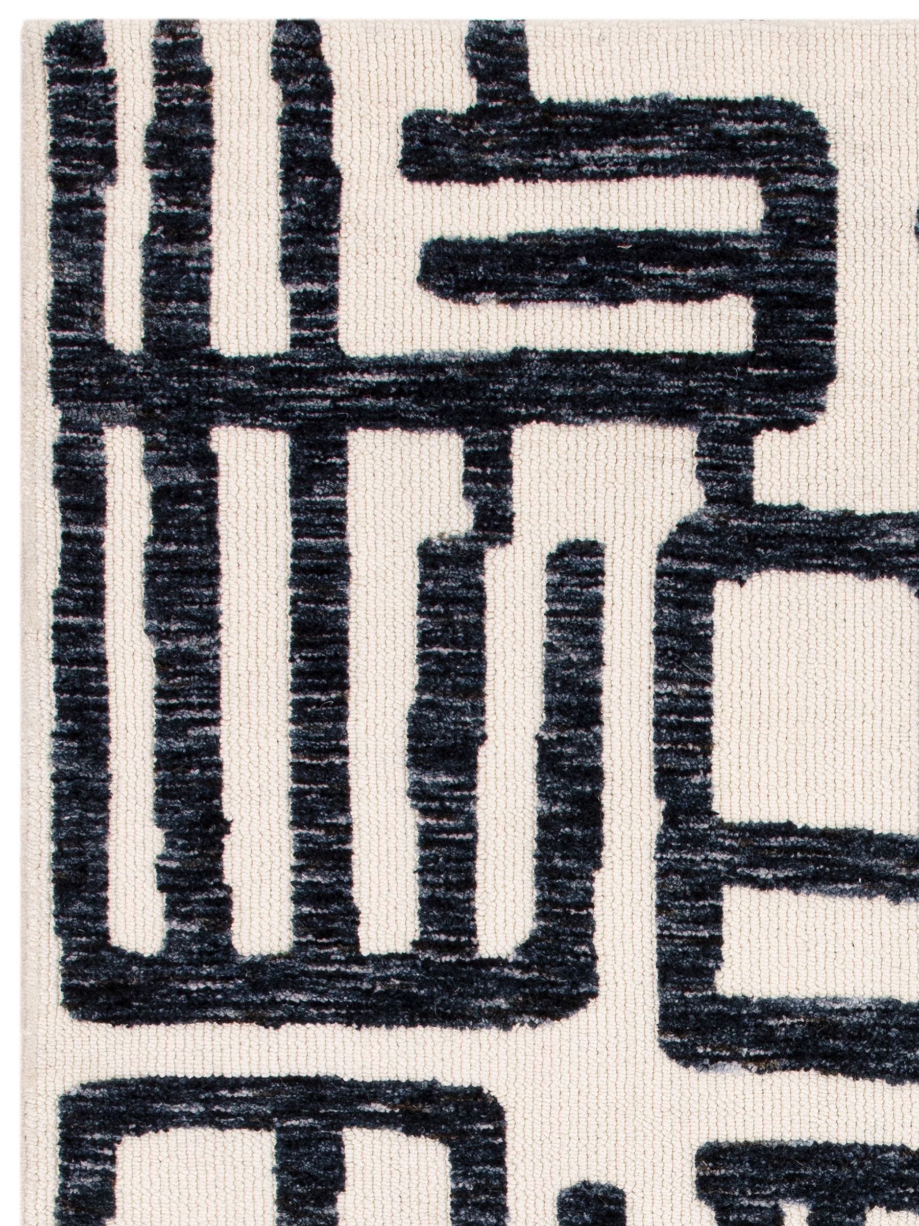Asiatic Rugs Cream Mason Script Rug - Image 4 of 6