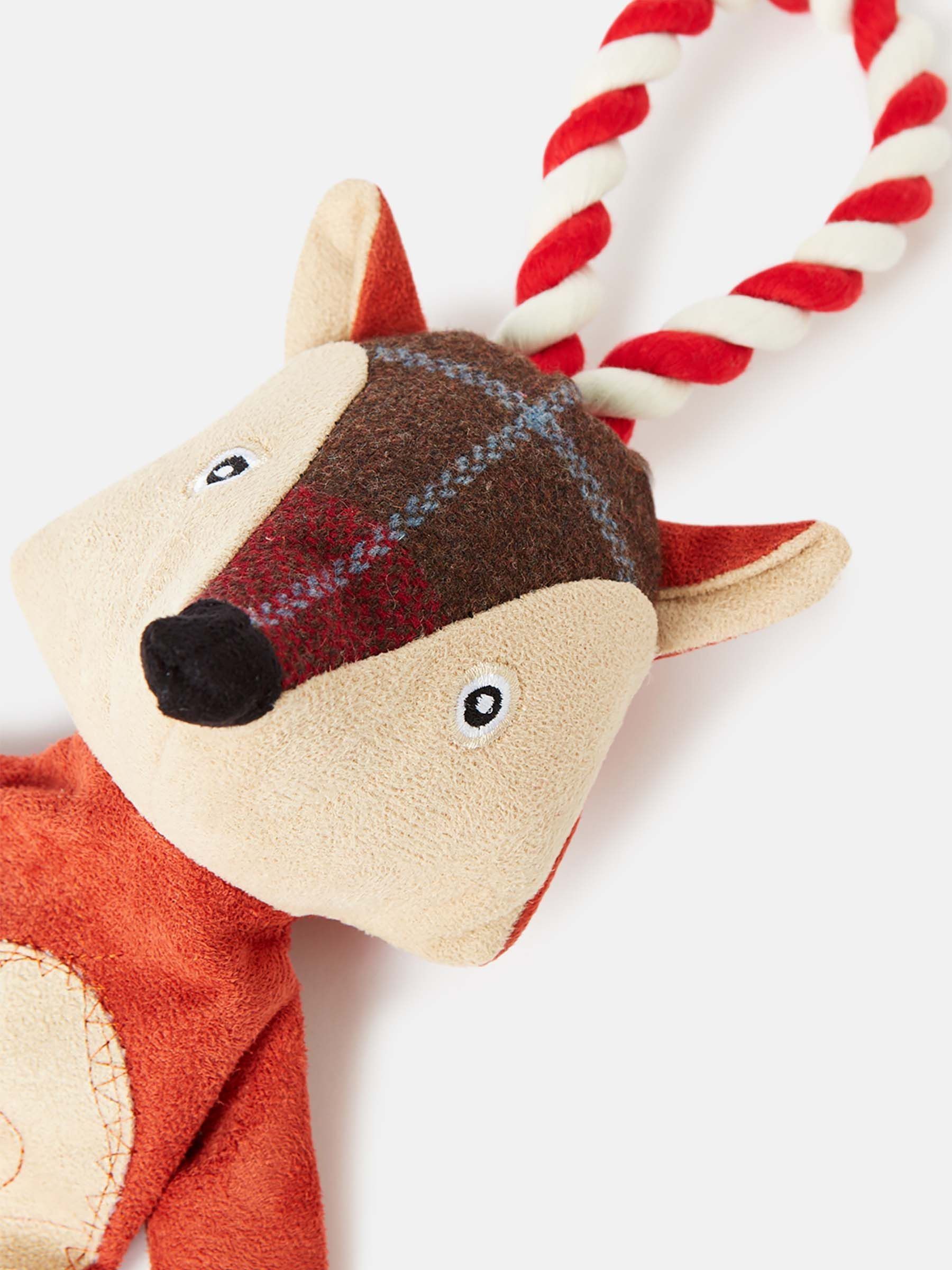Red Premium Plush Fox Dog Toy - Image 2 of 4 Red Premium Plush Fox Dog Toy - Image 2 of 4