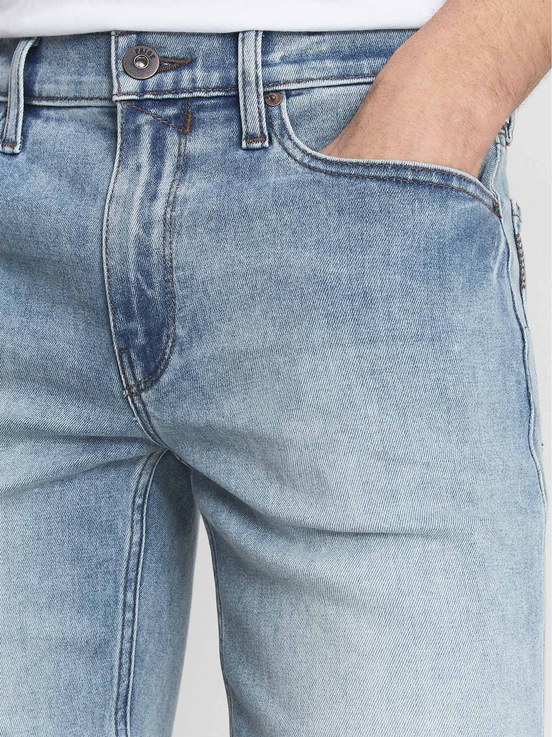 Paige High Stretch Slim Fit Jeans in Pruitt - Image 4 of 6