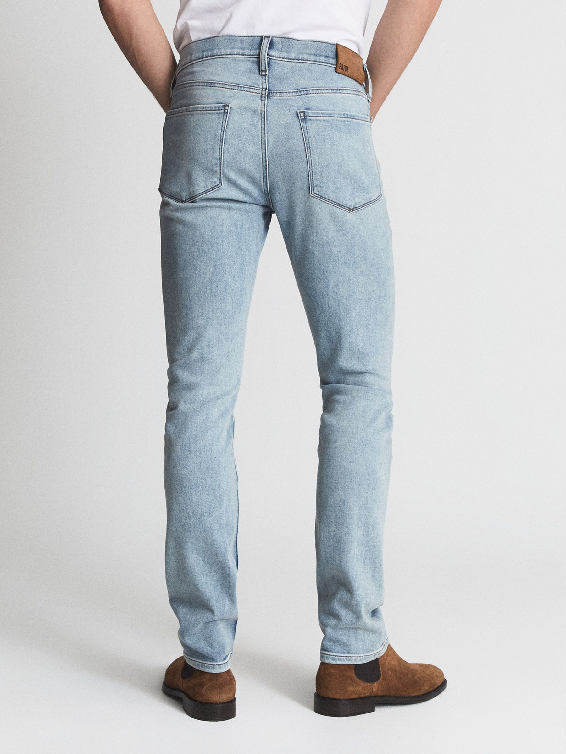 Paige High Stretch Slim Fit Jeans in Pruitt - Image 5 of 6