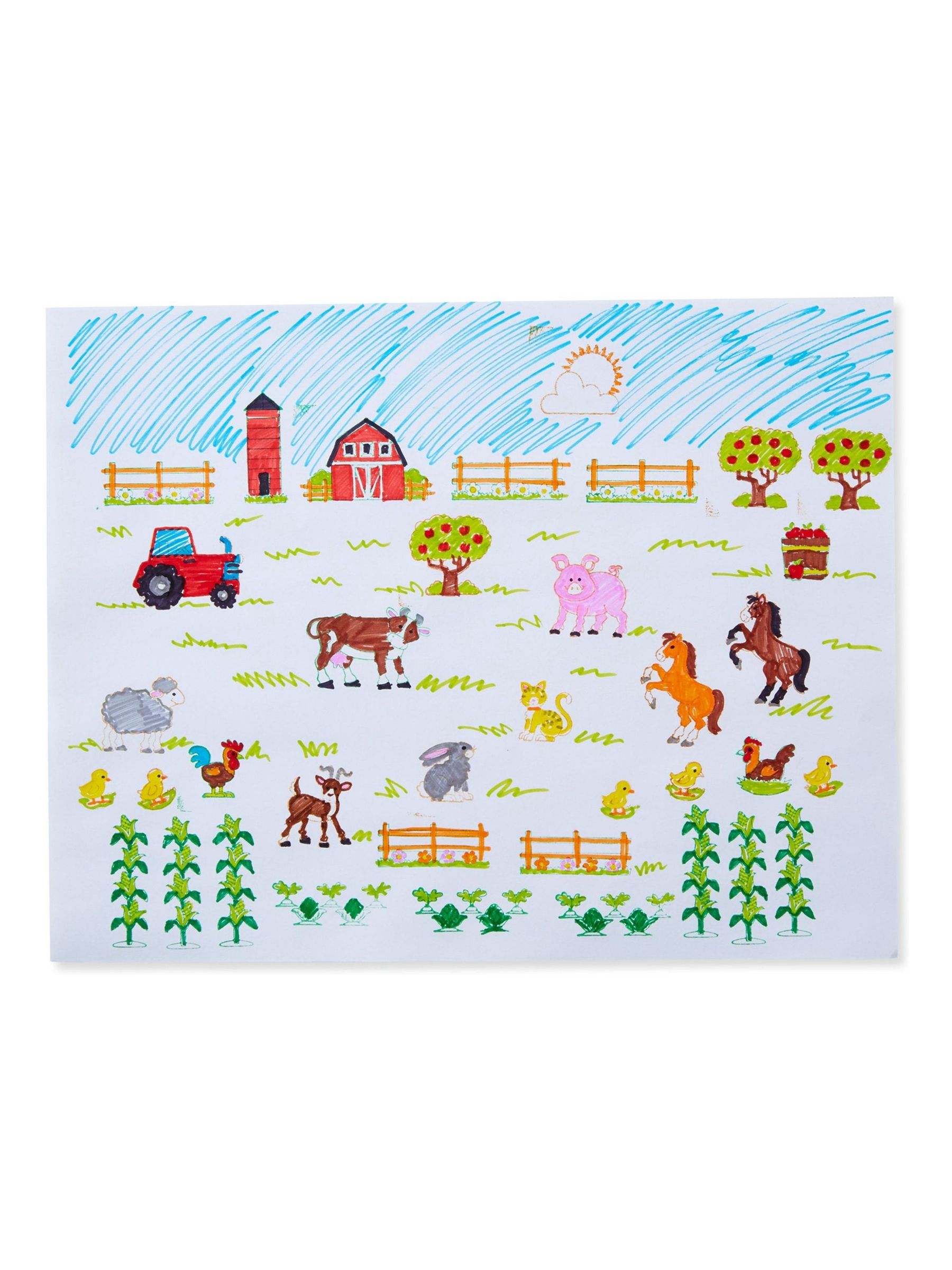 Melissa & Doug Multi Stamp A Scene Farm - Image 5 of 7