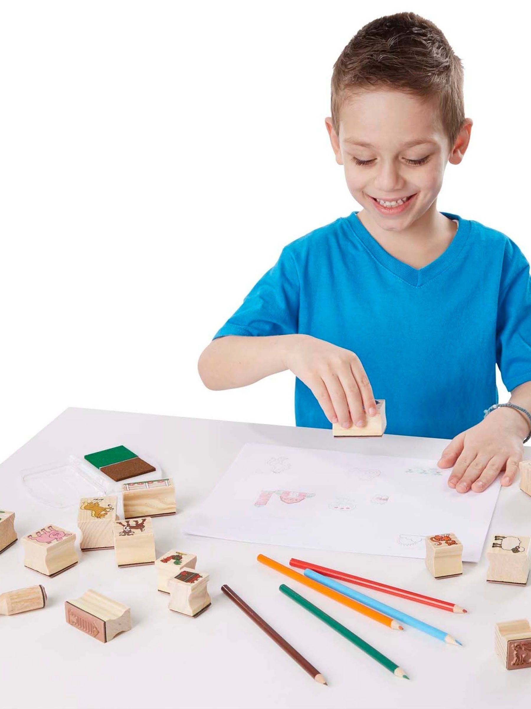 Melissa & Doug Multi Stamp A Scene Farm - Image 6 of 7