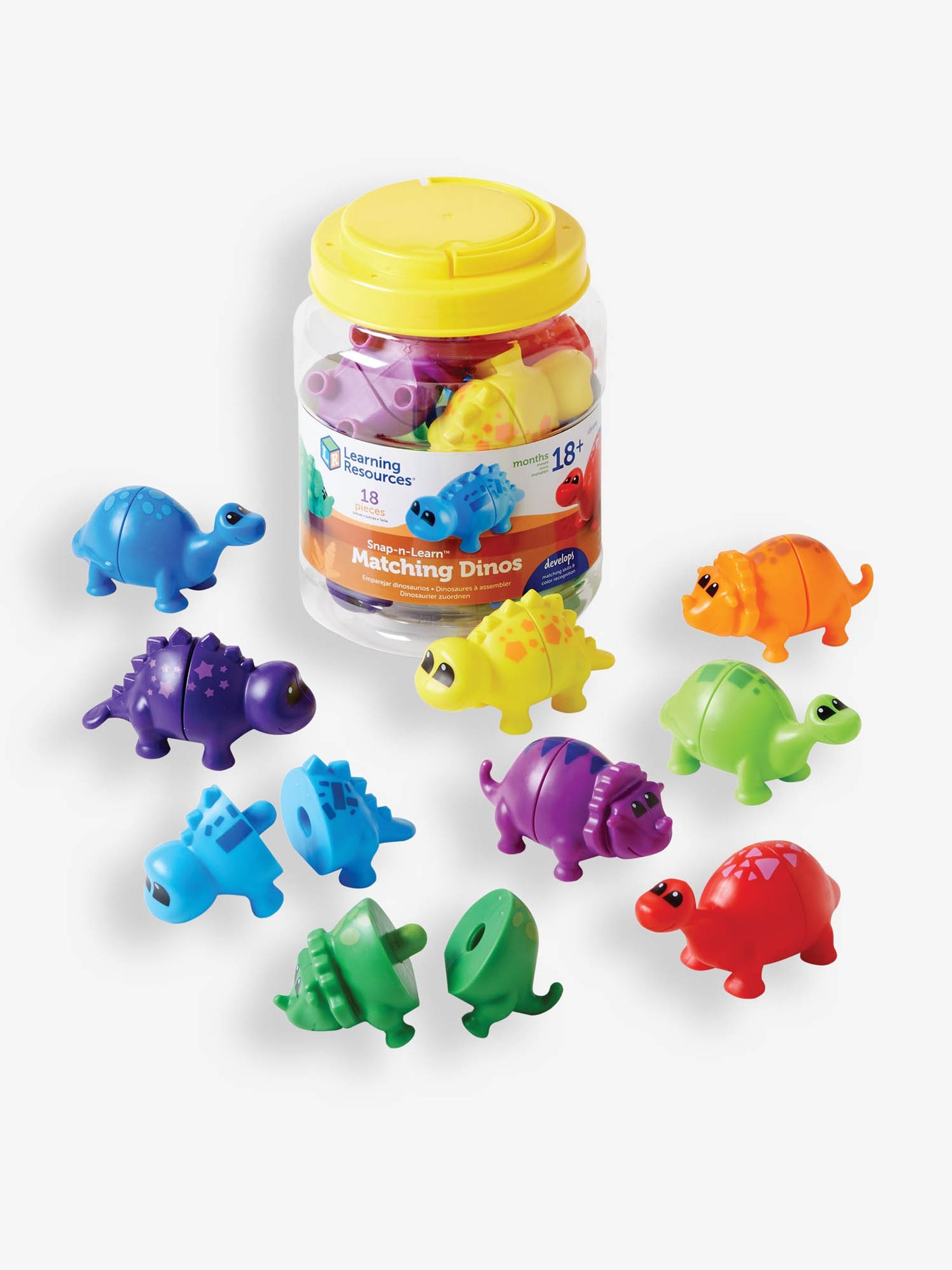 Learning Resources Snap-n-Learn™ Matching Dinos - Image 1 of 8