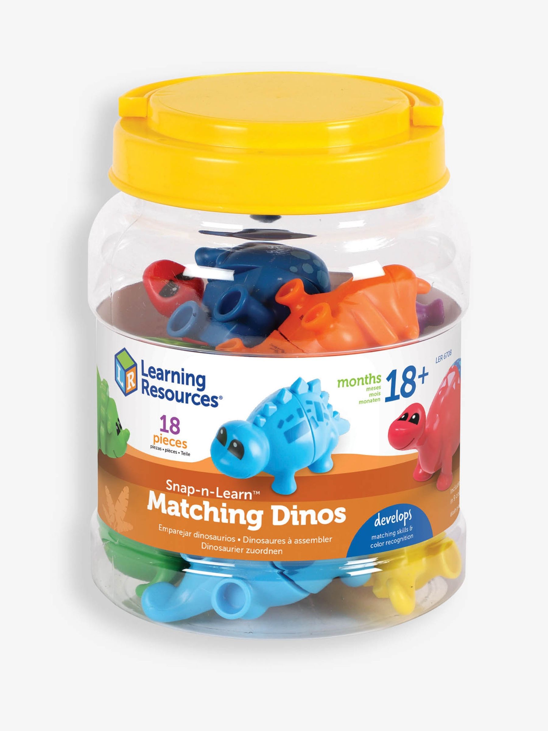 Learning Resources Snap-n-Learn™ Matching Dinos - Image 5 of 8