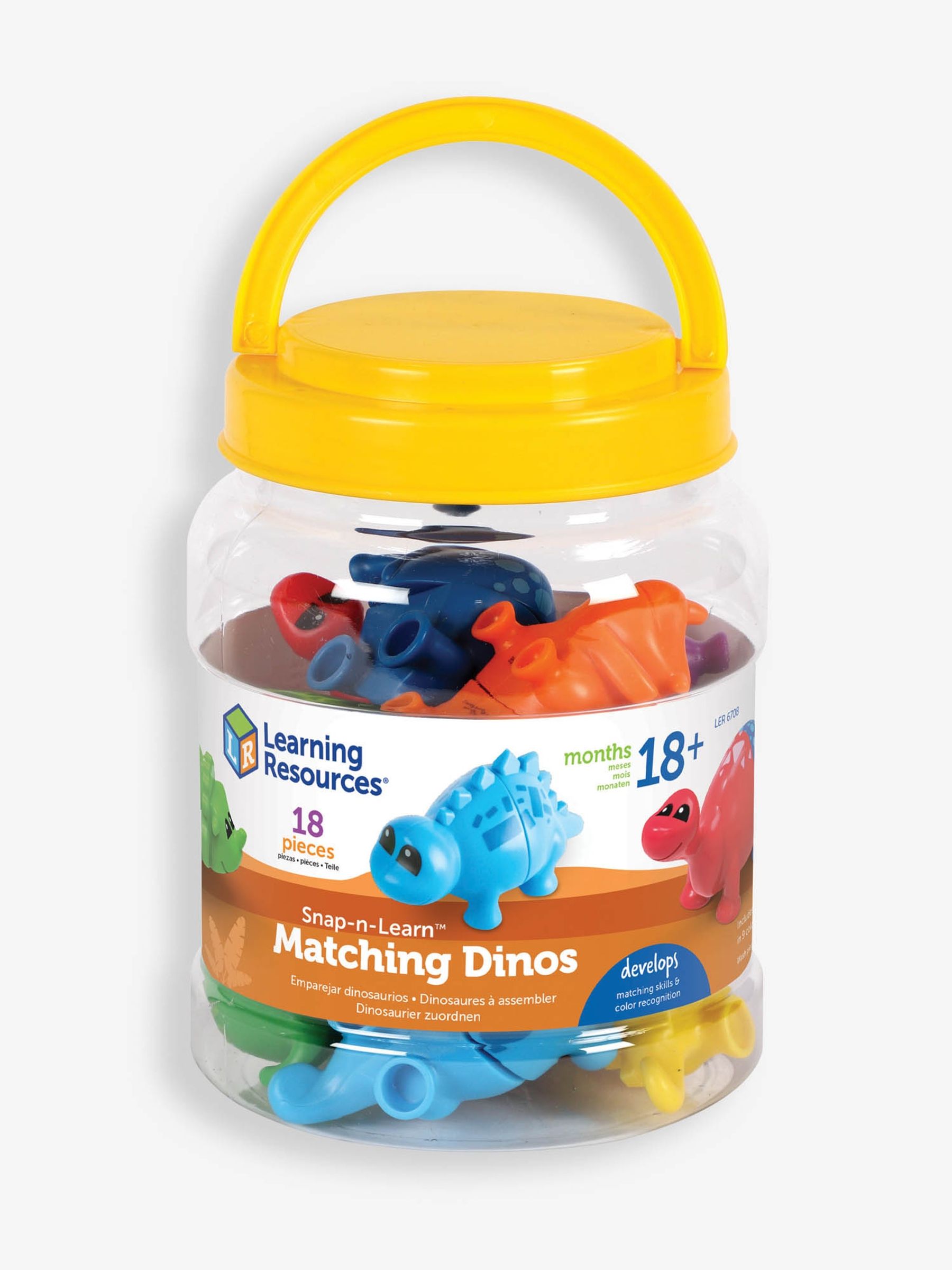 Learning Resources Snap-n-Learn™ Matching Dinos - Image 6 of 8