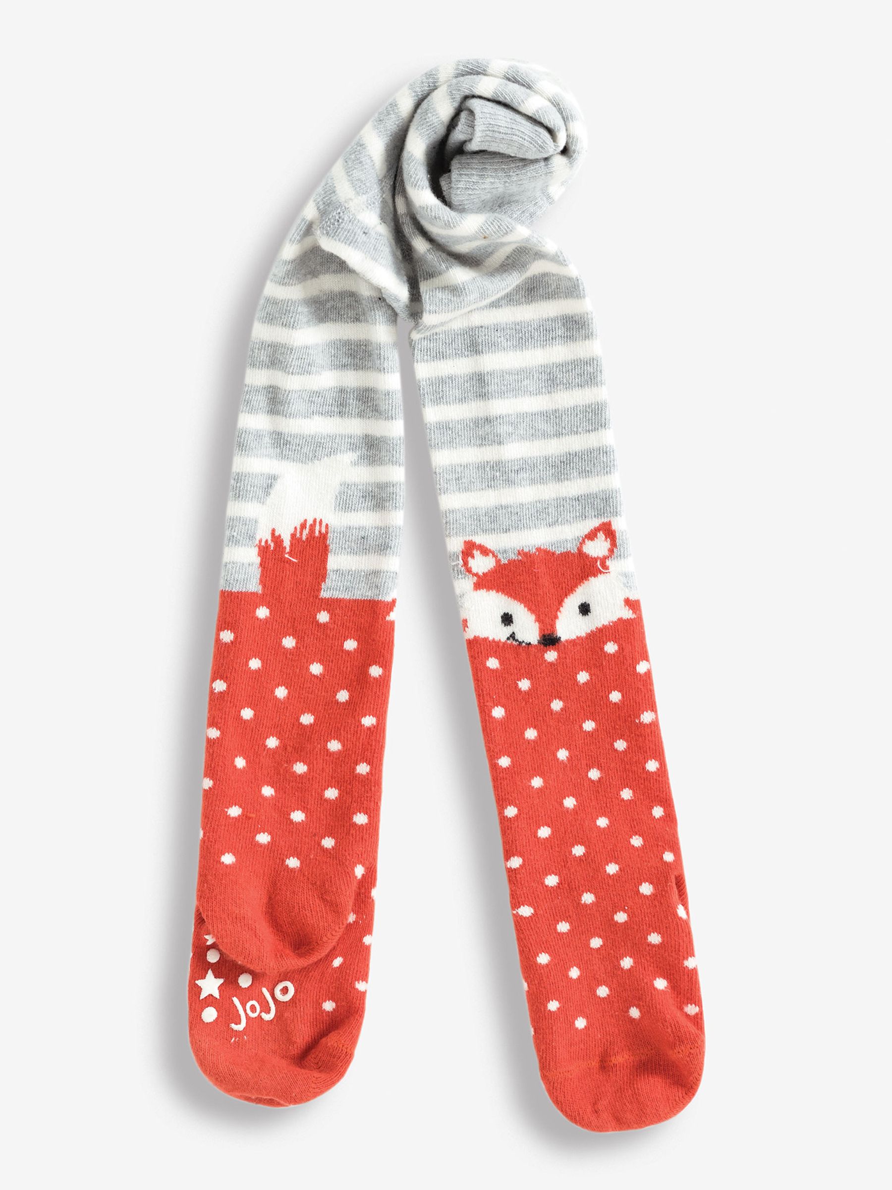 Cotton Rich Fox Tights in Rust - Image 1 of 1