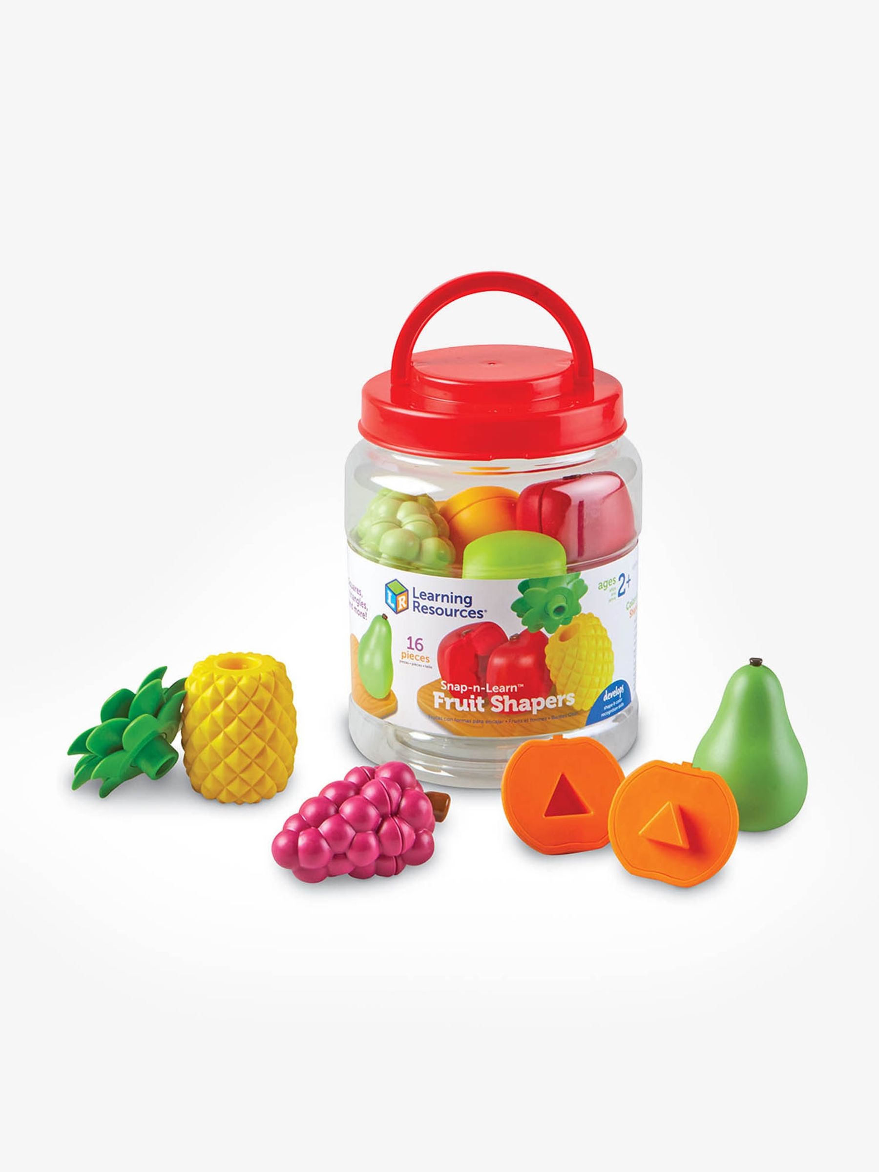 Learning Resources Snap-n-Learn™ Fruit Shapers - Image 1 of 8
