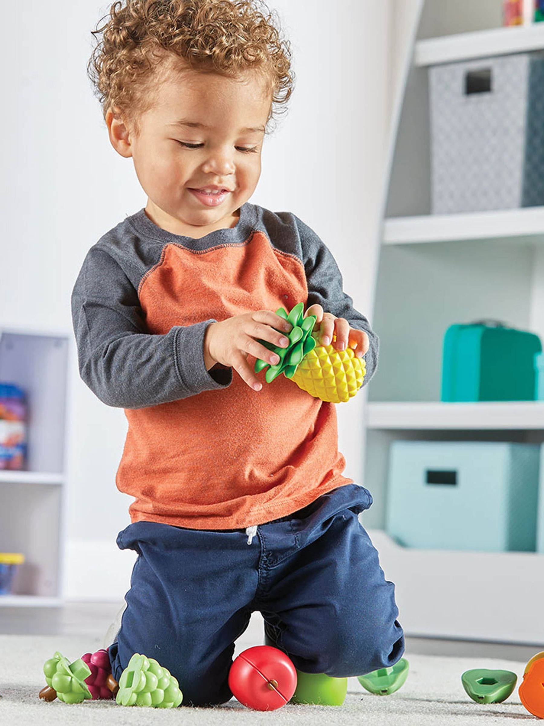 Learning Resources Snap-n-Learn™ Fruit Shapers - Image 5 of 8