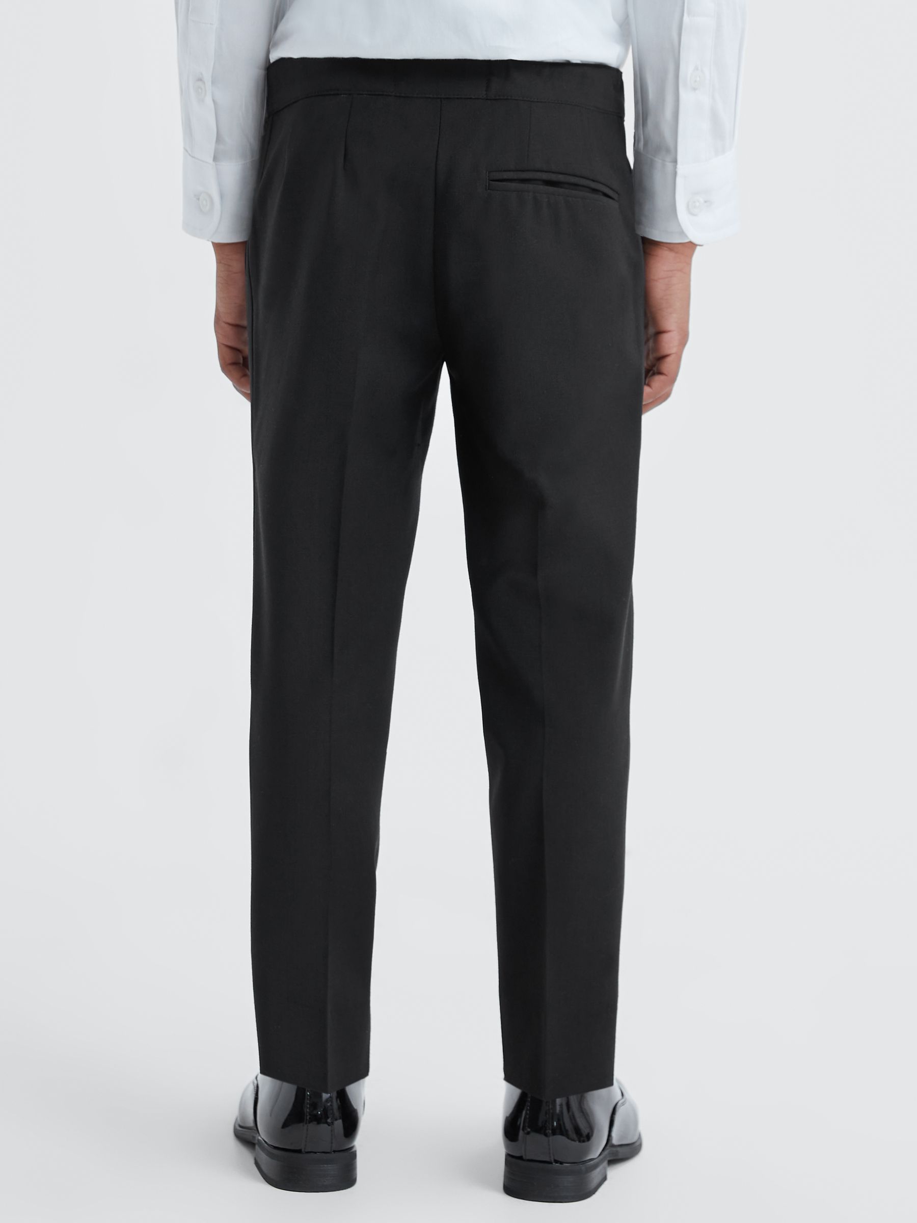 4-9 yrs Tuxedo Trousers in Black - Image 5 of 6