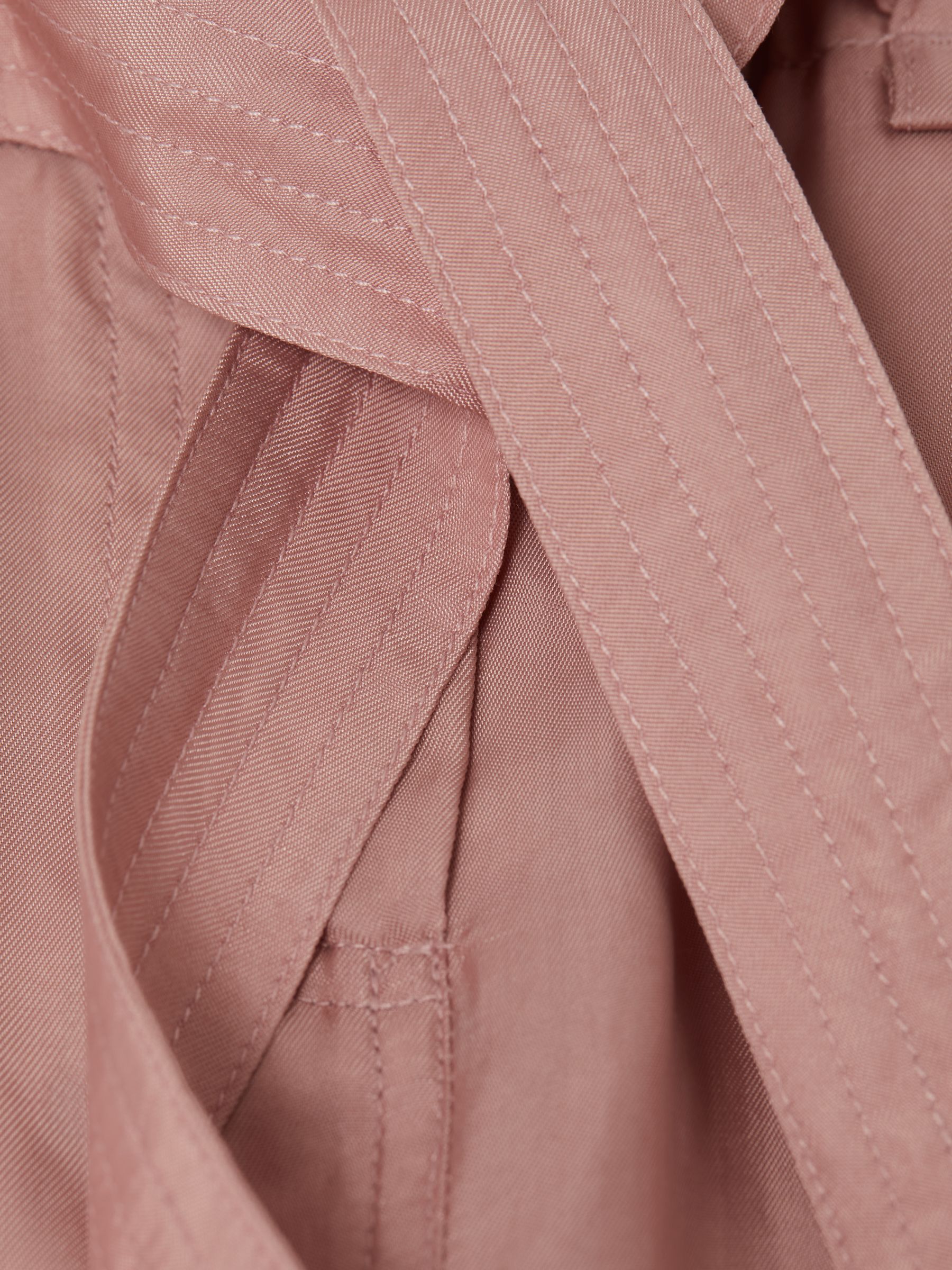 9-14 yrs Paper Bag Cargo Trousers in Pink - Image 5 of 5