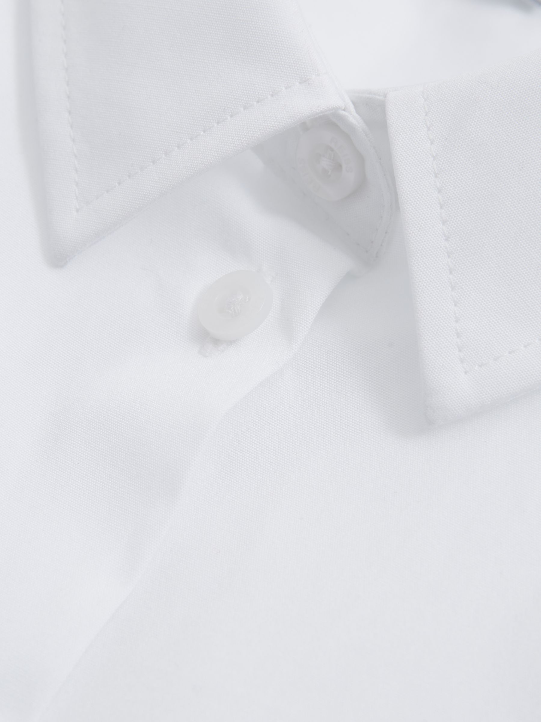 4-9 yrs Cotton Buttoned Shirt in White - Image 7 of 7