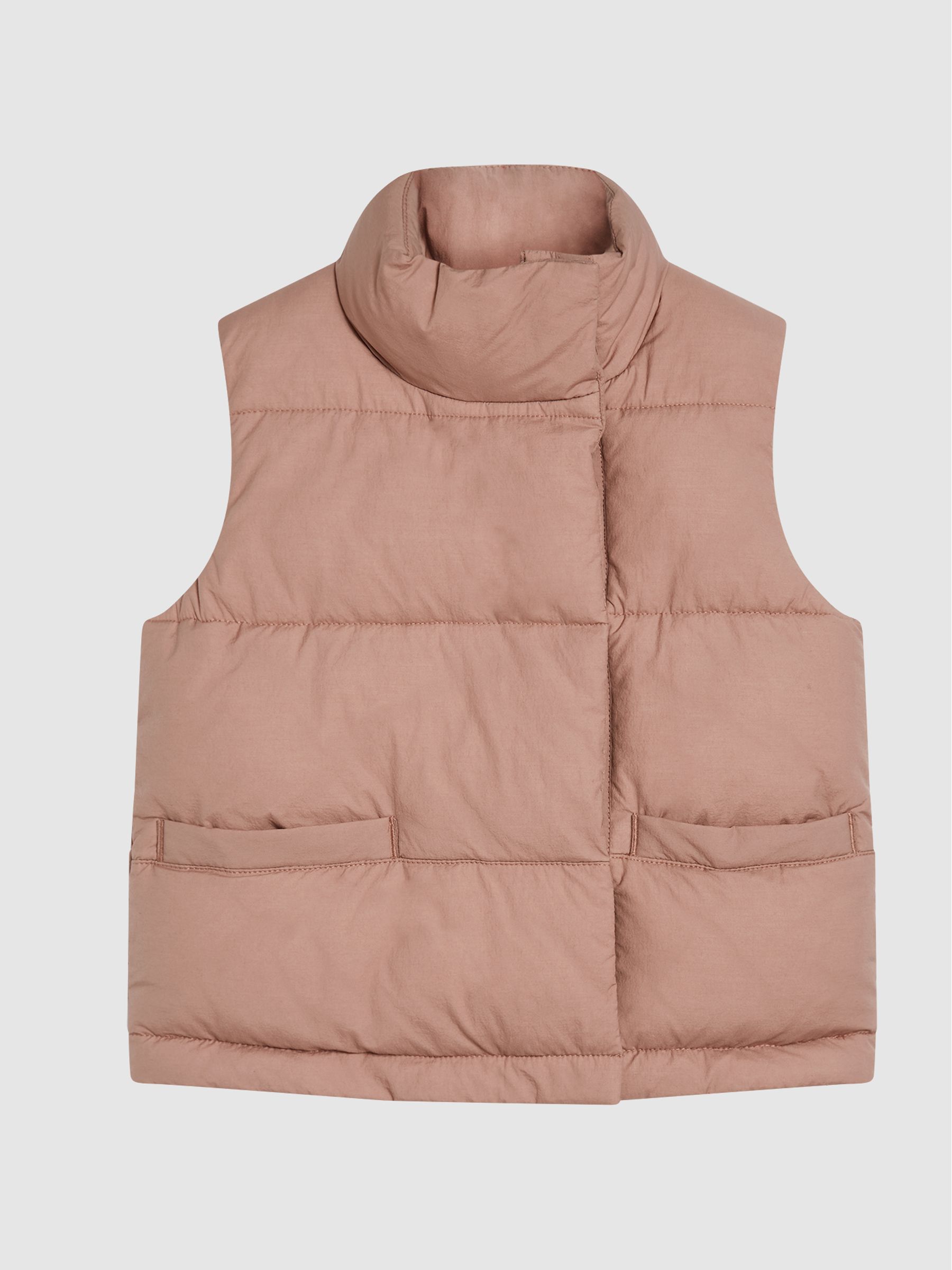 Puffer Gilet in Pink - Image 2 of 6