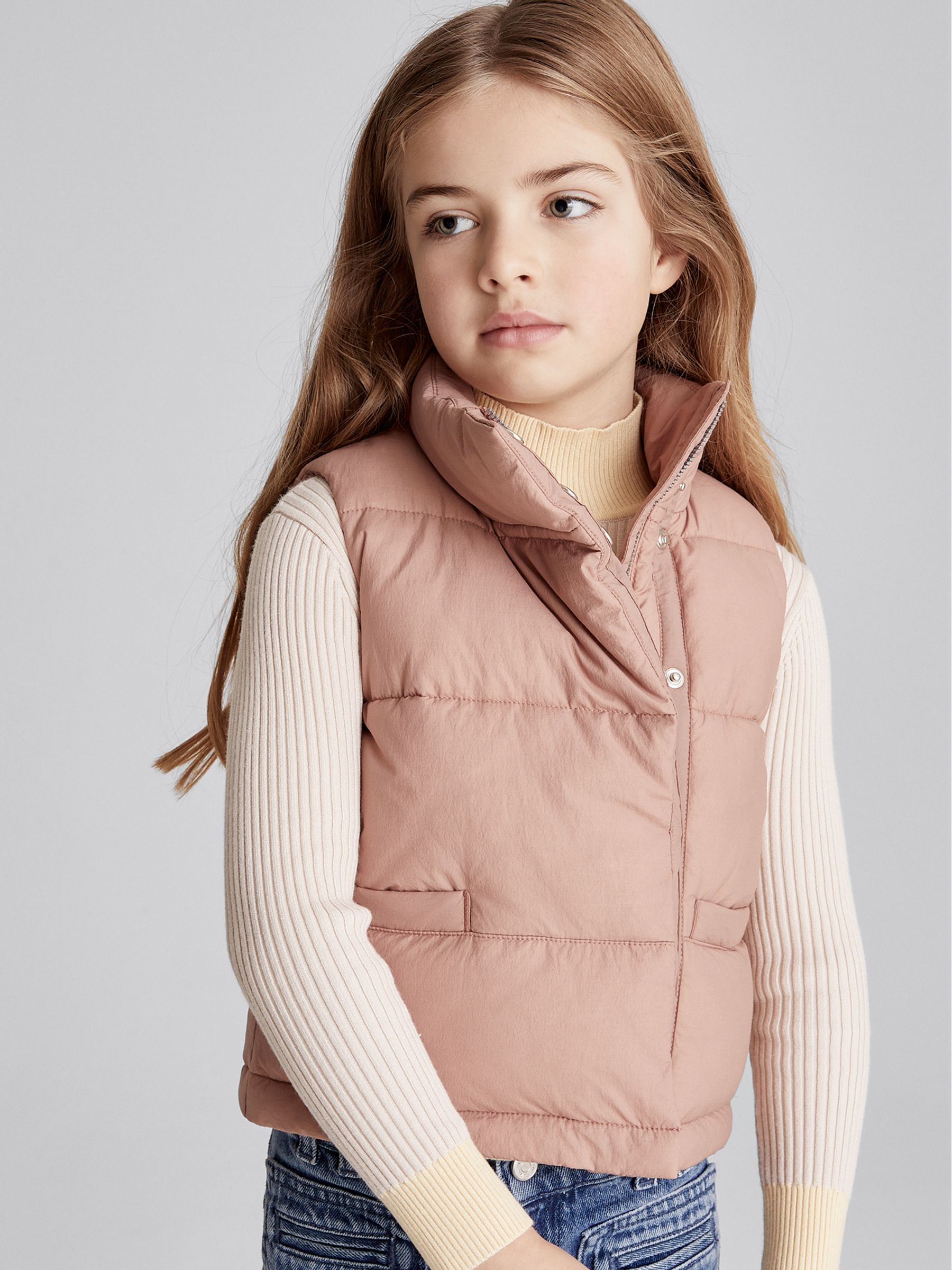 Puffer Gilet in Pink - Image 4 of 6