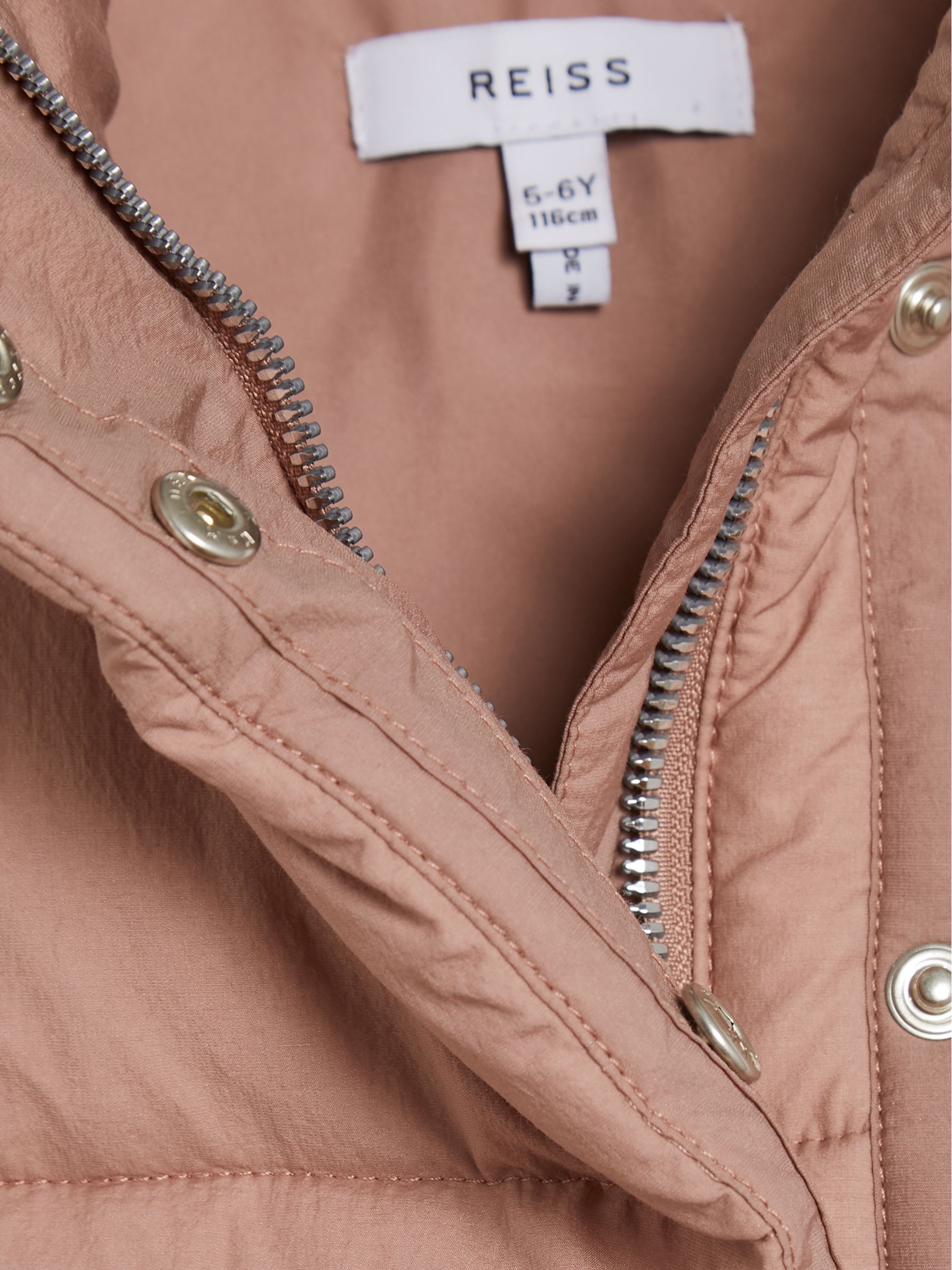 Puffer Gilet in Pink - Image 6 of 6