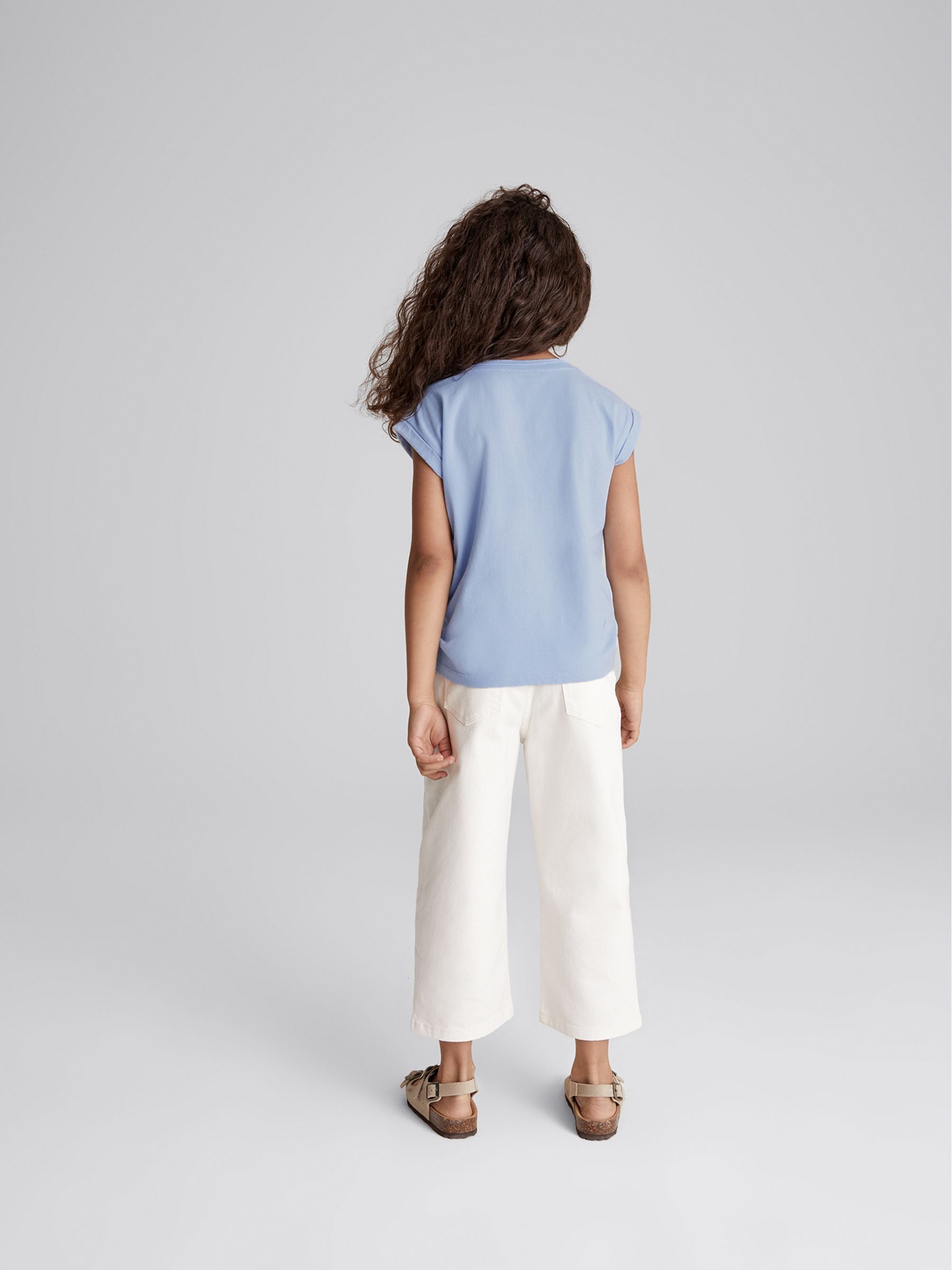 Three Pack Of Crew Neck T-shirts in Multi - Image 5 of 8