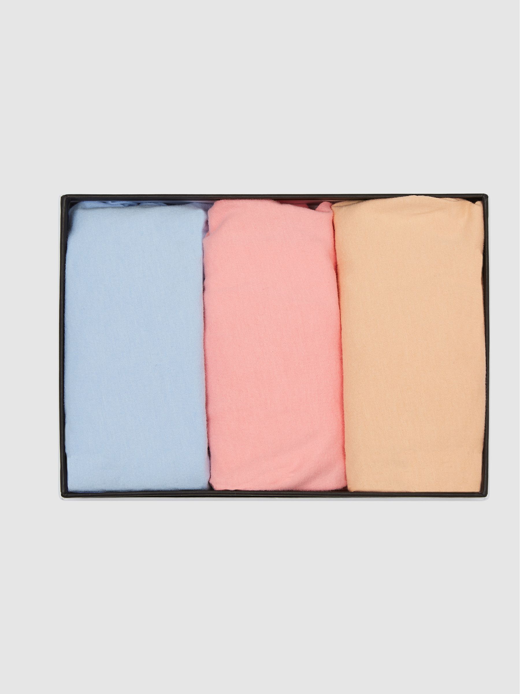 Three Pack Of Crew Neck T-shirts in Multi - Image 8 of 8