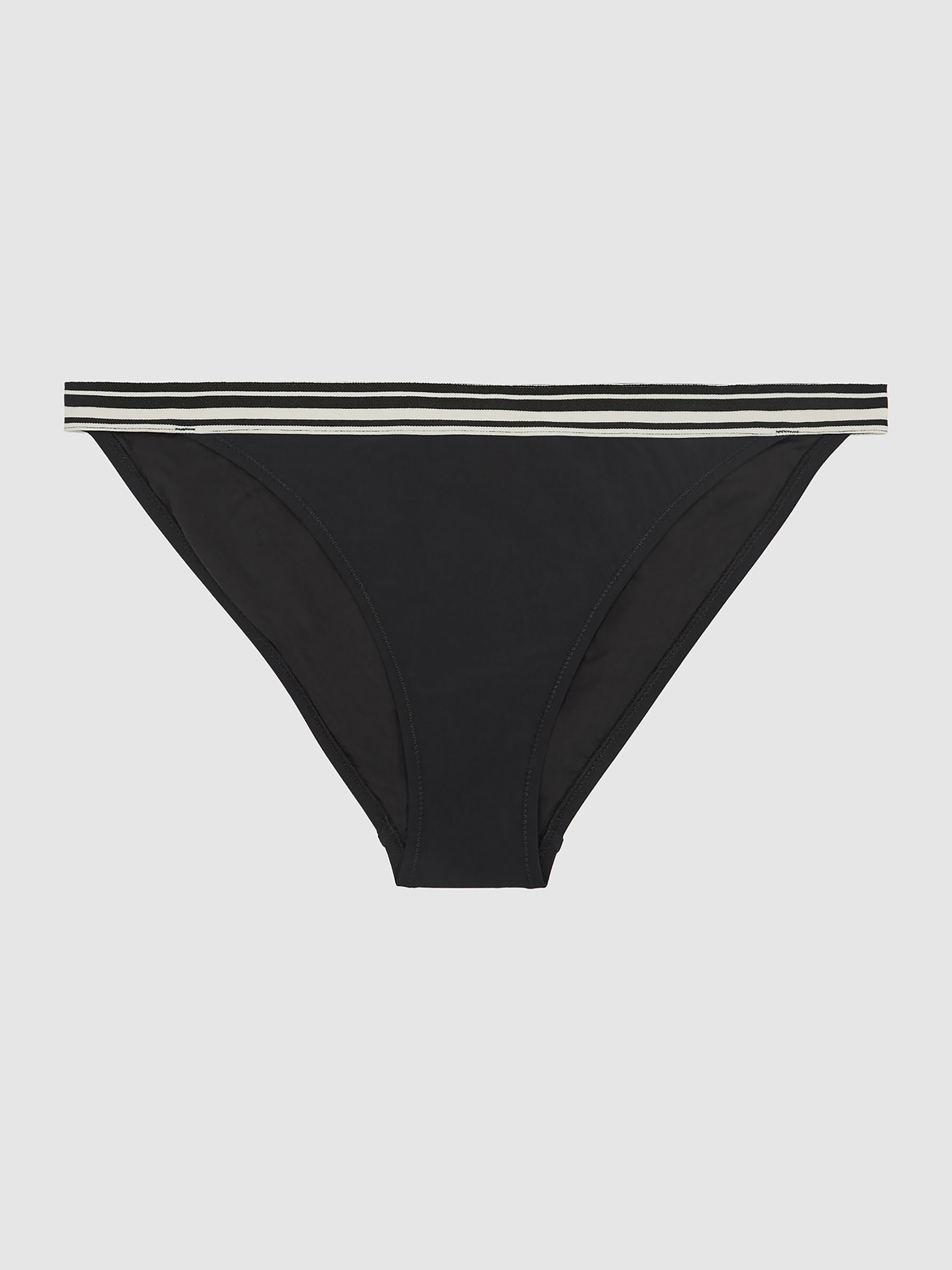 Fixed Side Bikini Briefs in Black - Image 2 of 5