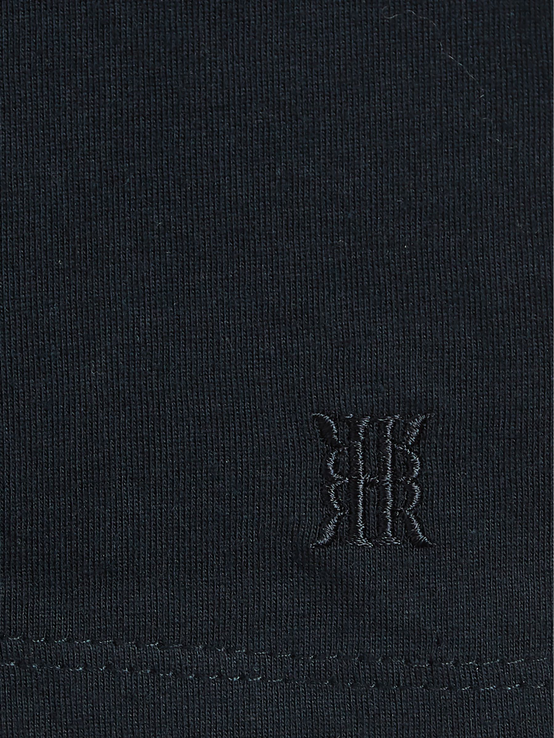 4-9 yrs Crew Neck T-Shirt in Navy - Image 6 of 6