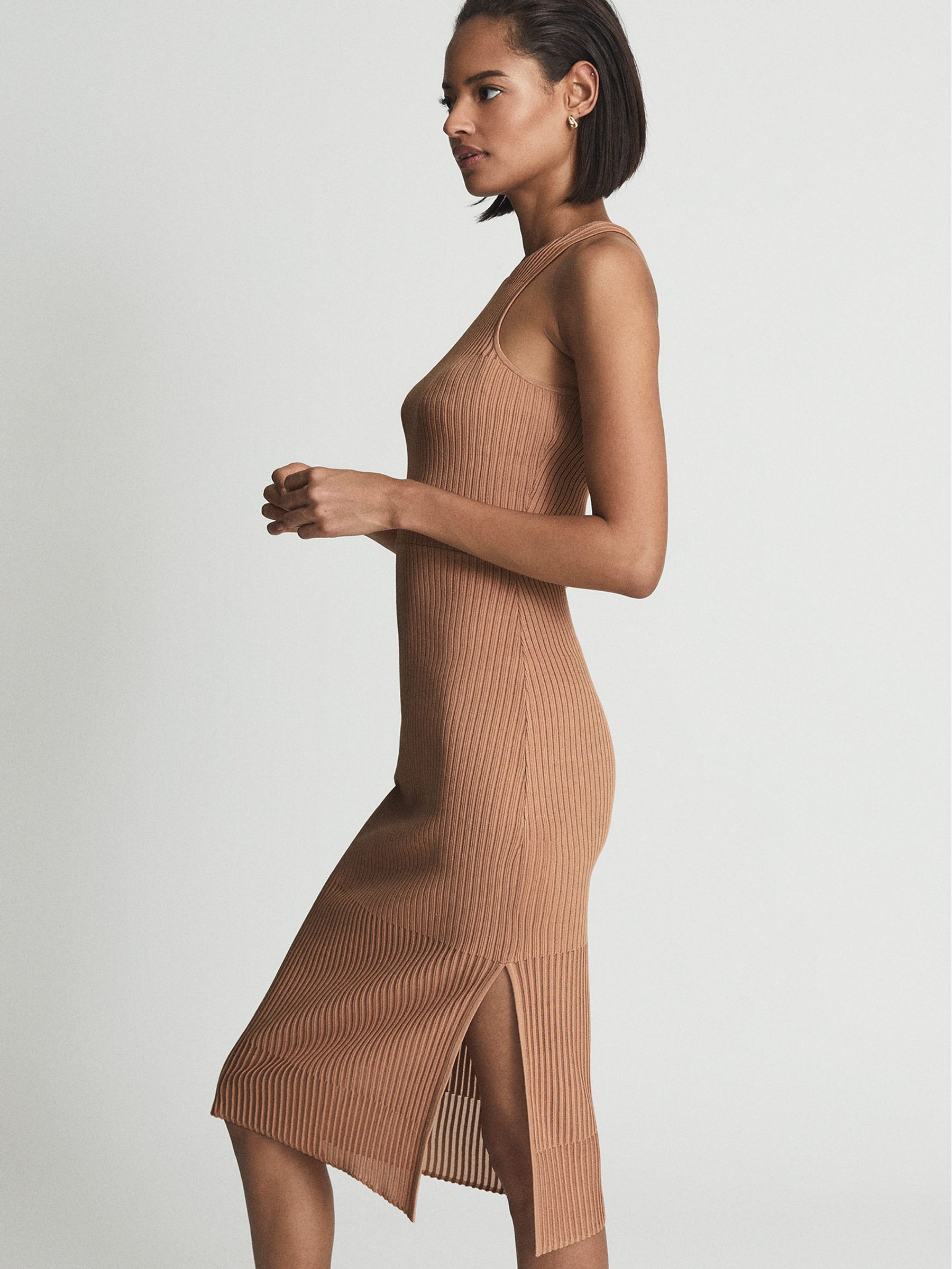 REISS☆LYRA MESH JERSEY RUCHED MIDI ワンピース 2色【UK発】 Buy Reiss Khaki Lola Reiss | NYBG Floral Ruched Jersey Dress
