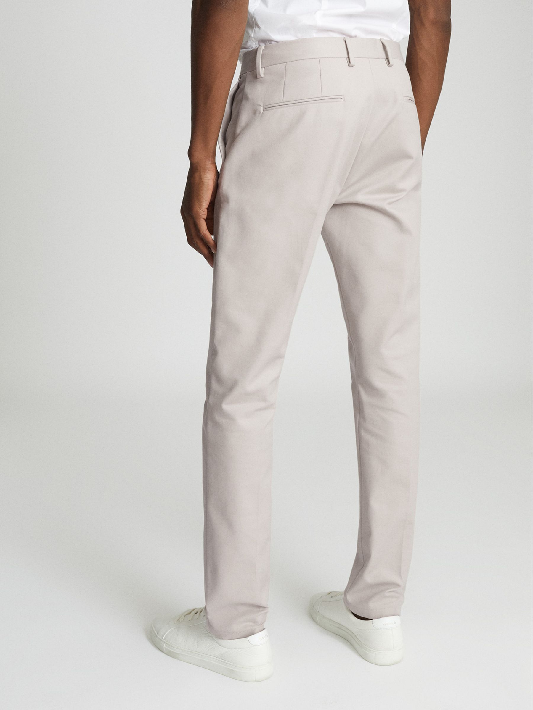Slim Fit Chinos in Stone - Image 5 of 5