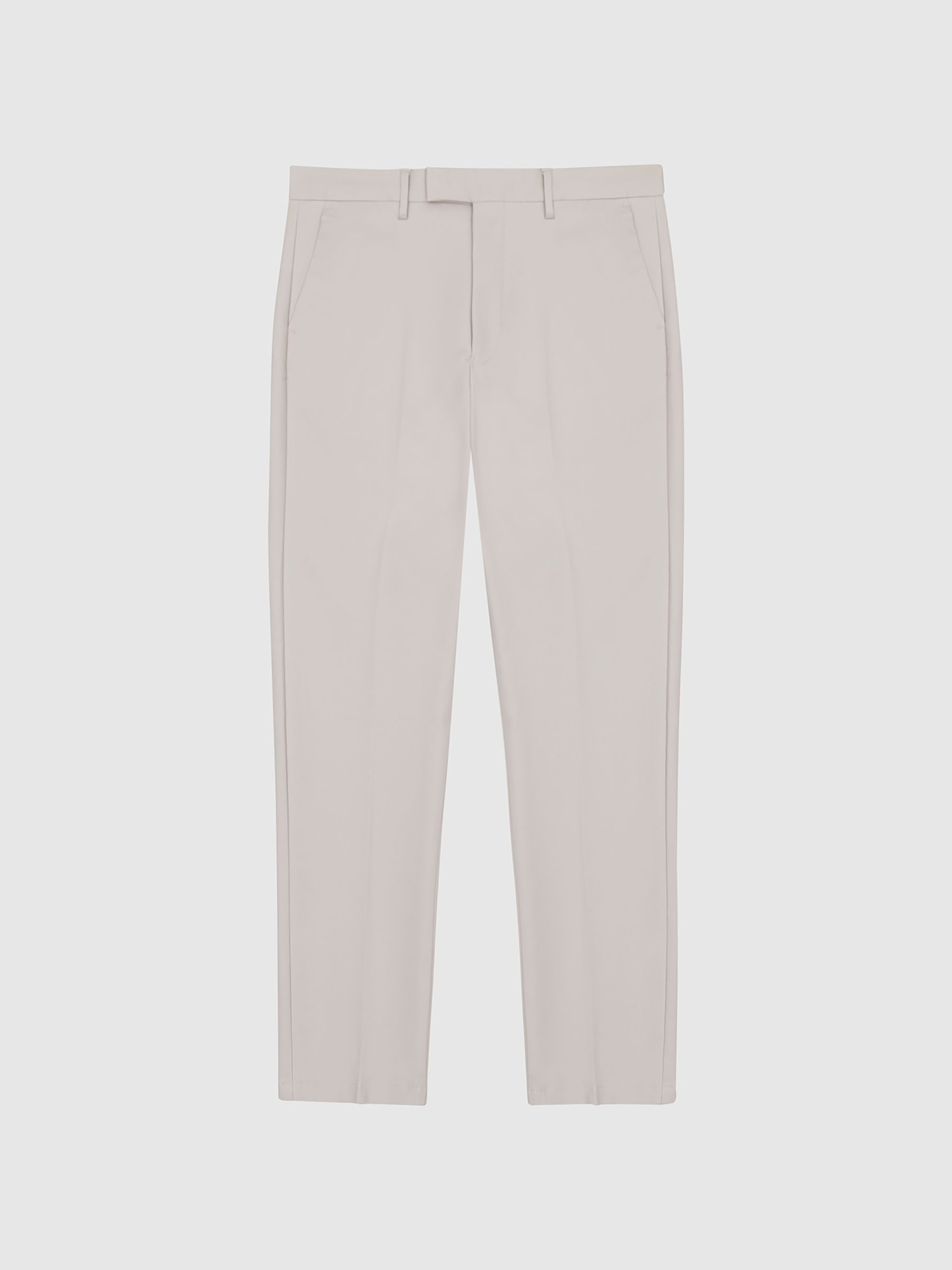 Regular Fit Chinos in Stone - Image 2 of 5