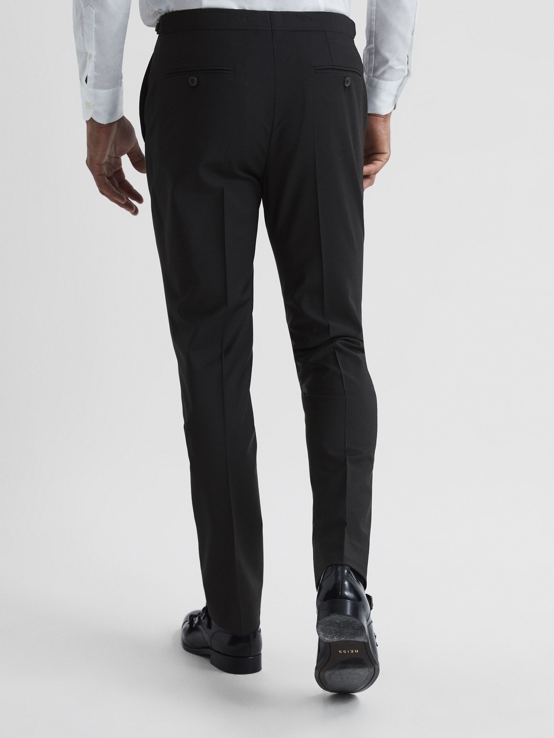 Modern Fit Travel Trousers in Black - Image 5 of 5