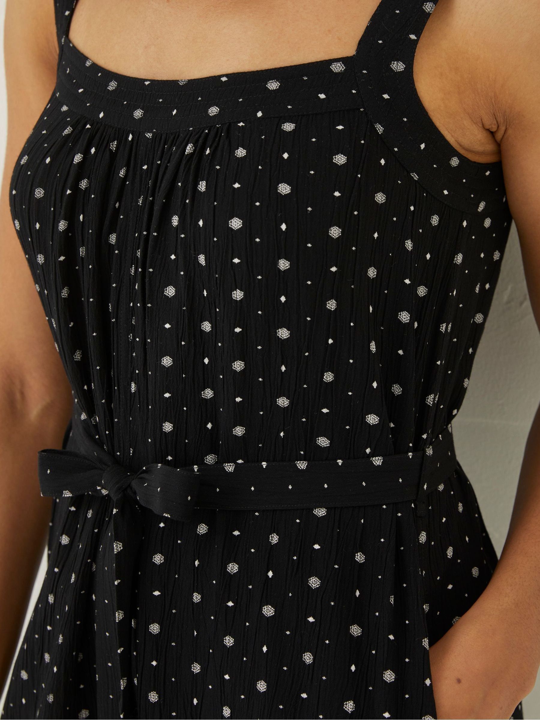 Black Geo Print Annie Playsuit - Image 4 of 5