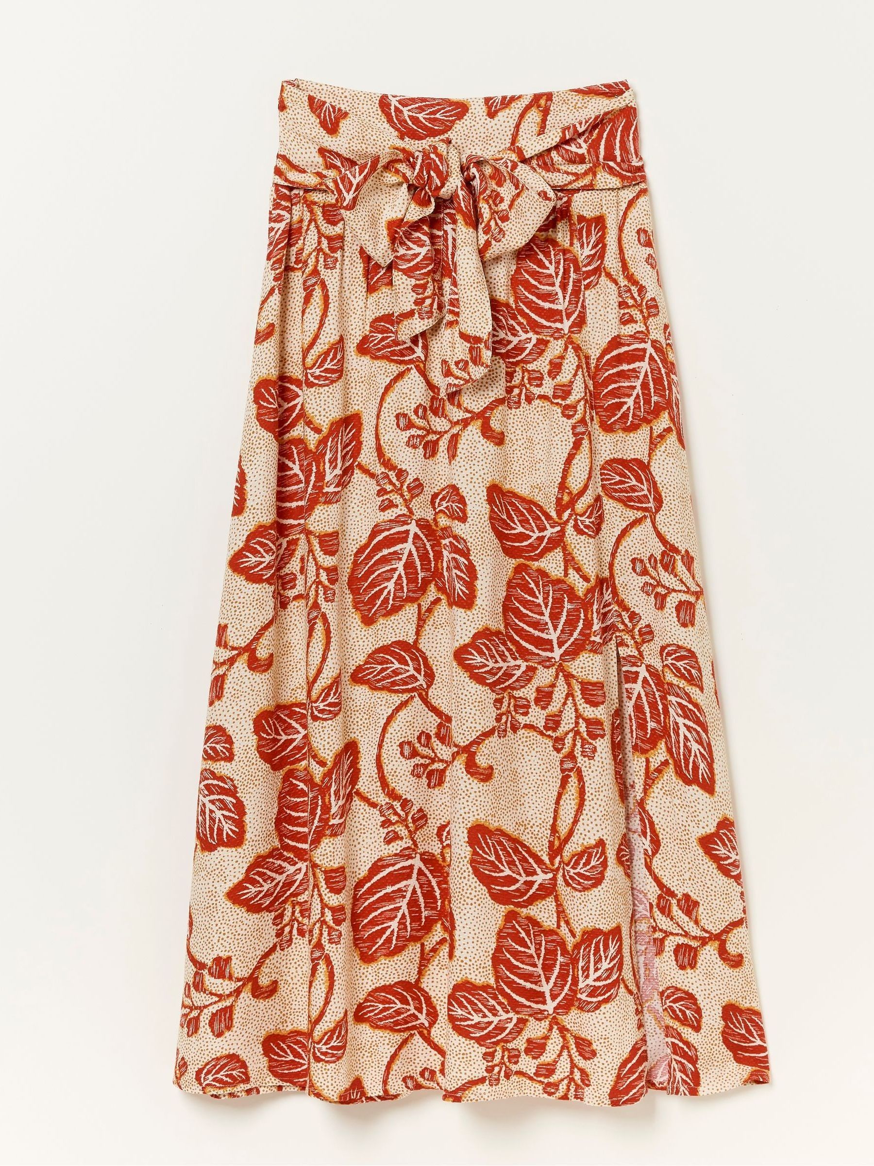 Cream Sascha Vine Floral Midi Skirt - Image 5 of 5