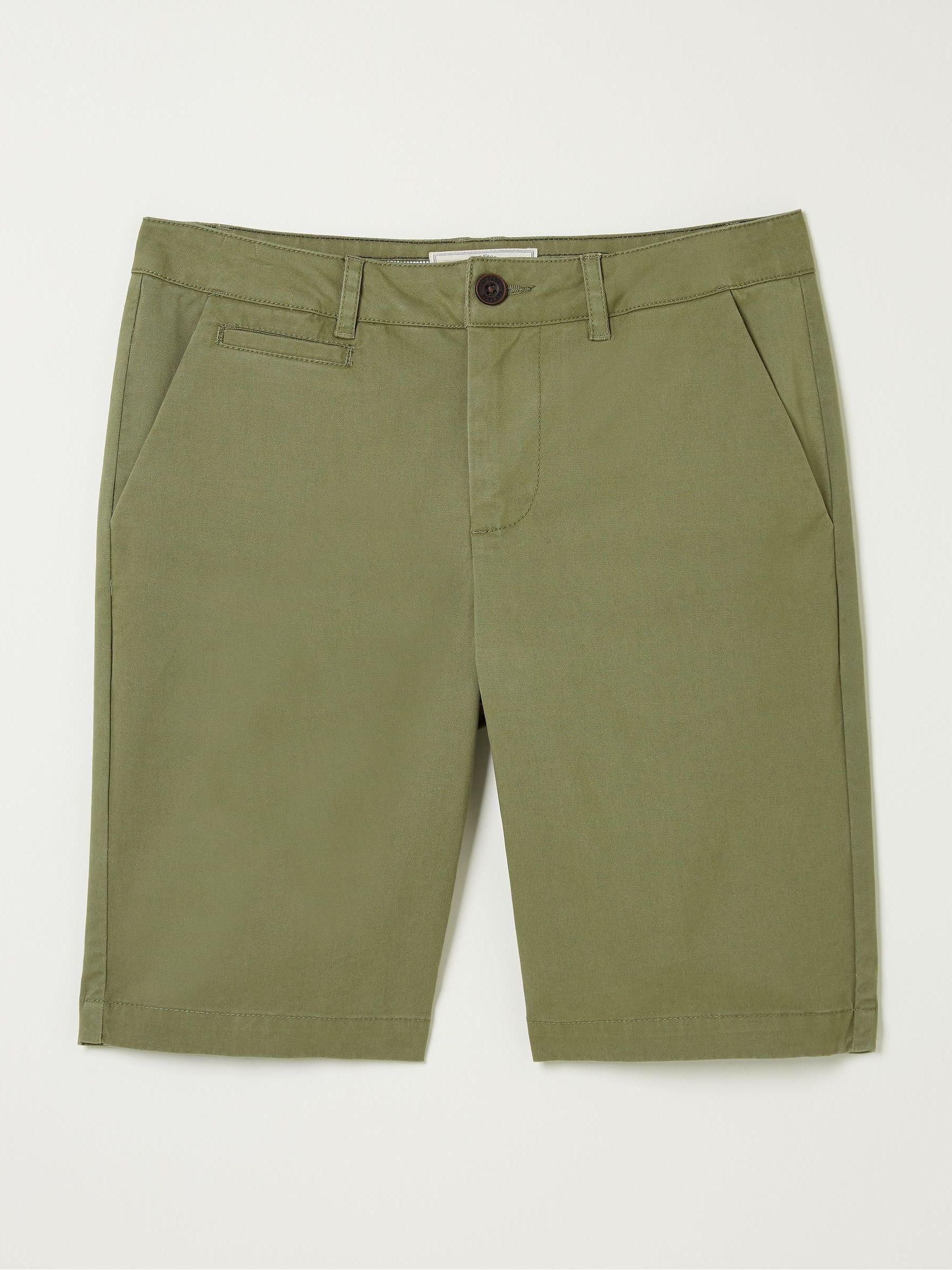 Green Falmouth Bermuda Chino Shorts - Image 4 of 4 Green Falmouth Bermuda Chino Shorts - Image 4 of 4