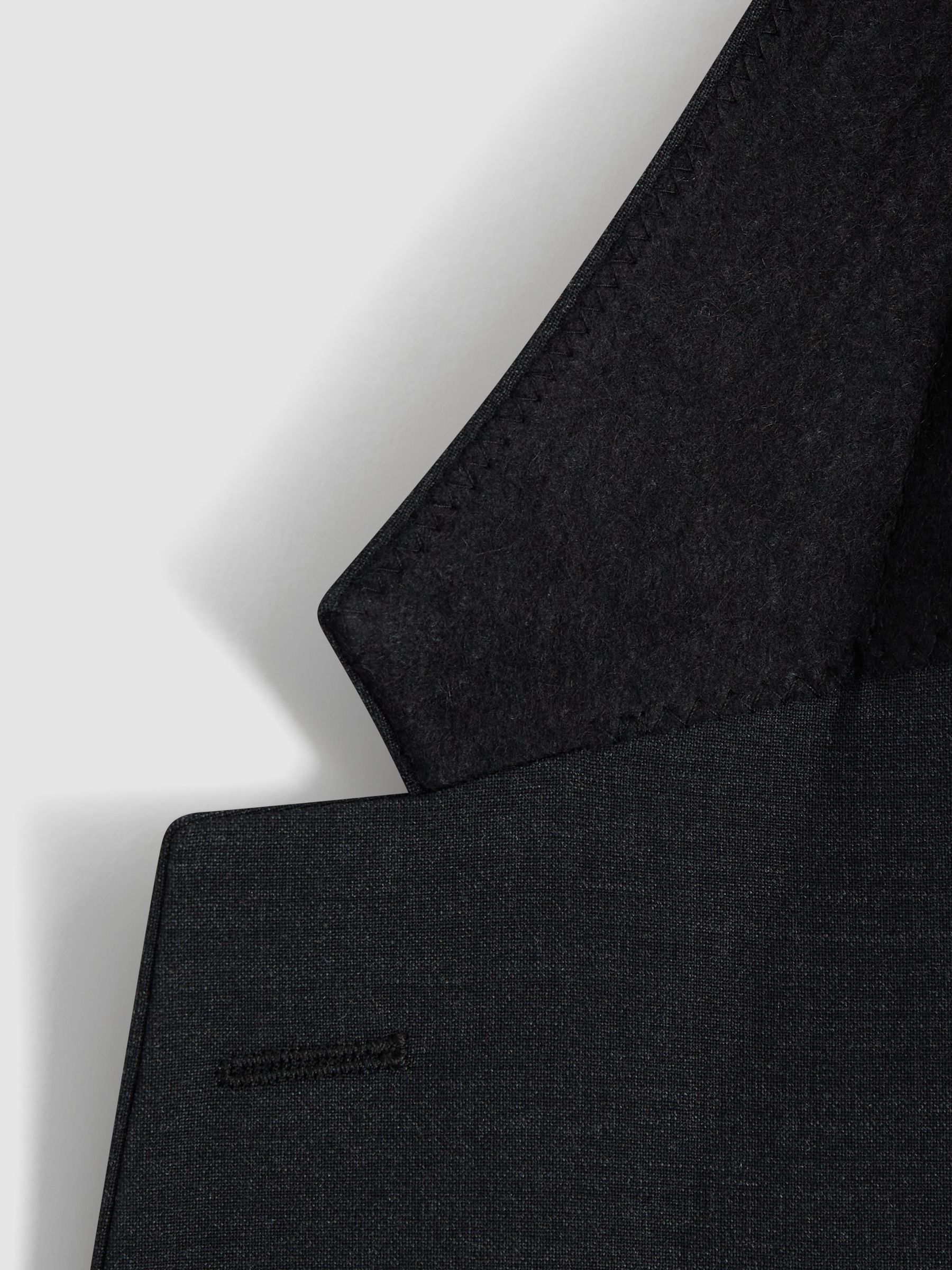 Modern Fit Travel Blazer in Charcoal - Image 11 of 11