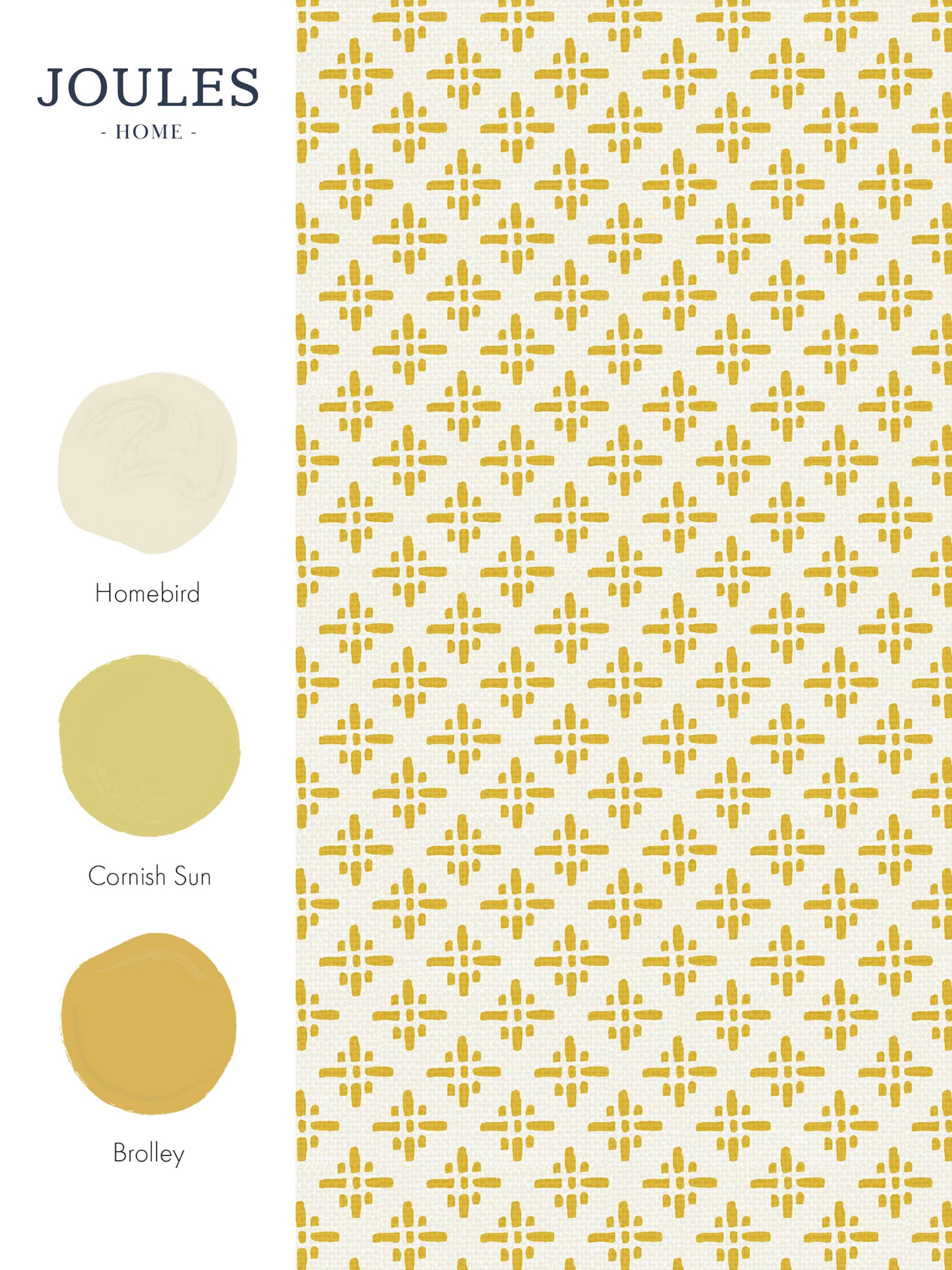 Antique Gold Beckett Star Wallpaper Sample Wallpaper - Image 3 of 3