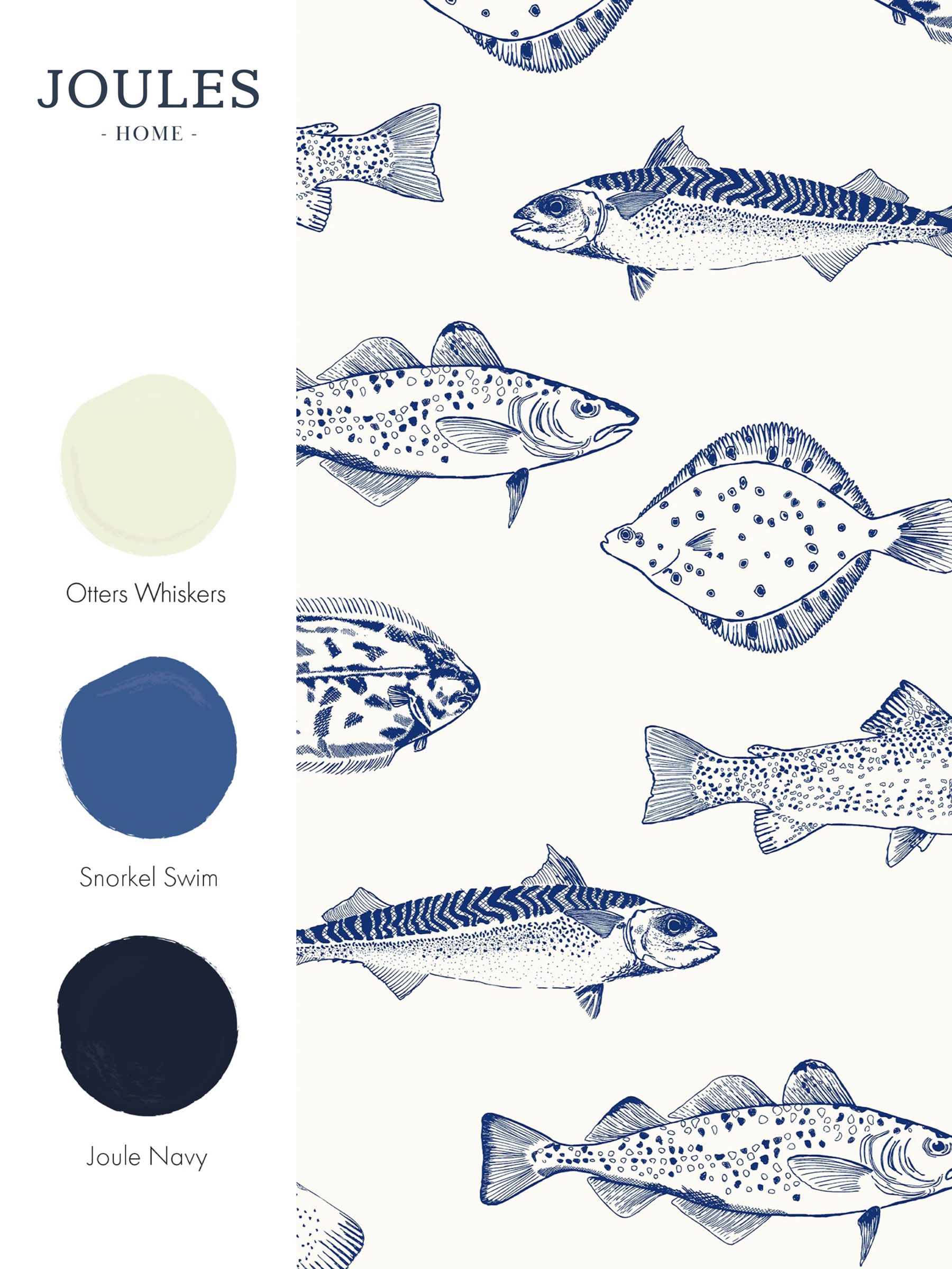Coast Blue Name The Plaice Wallpaper - Image 3 of 3