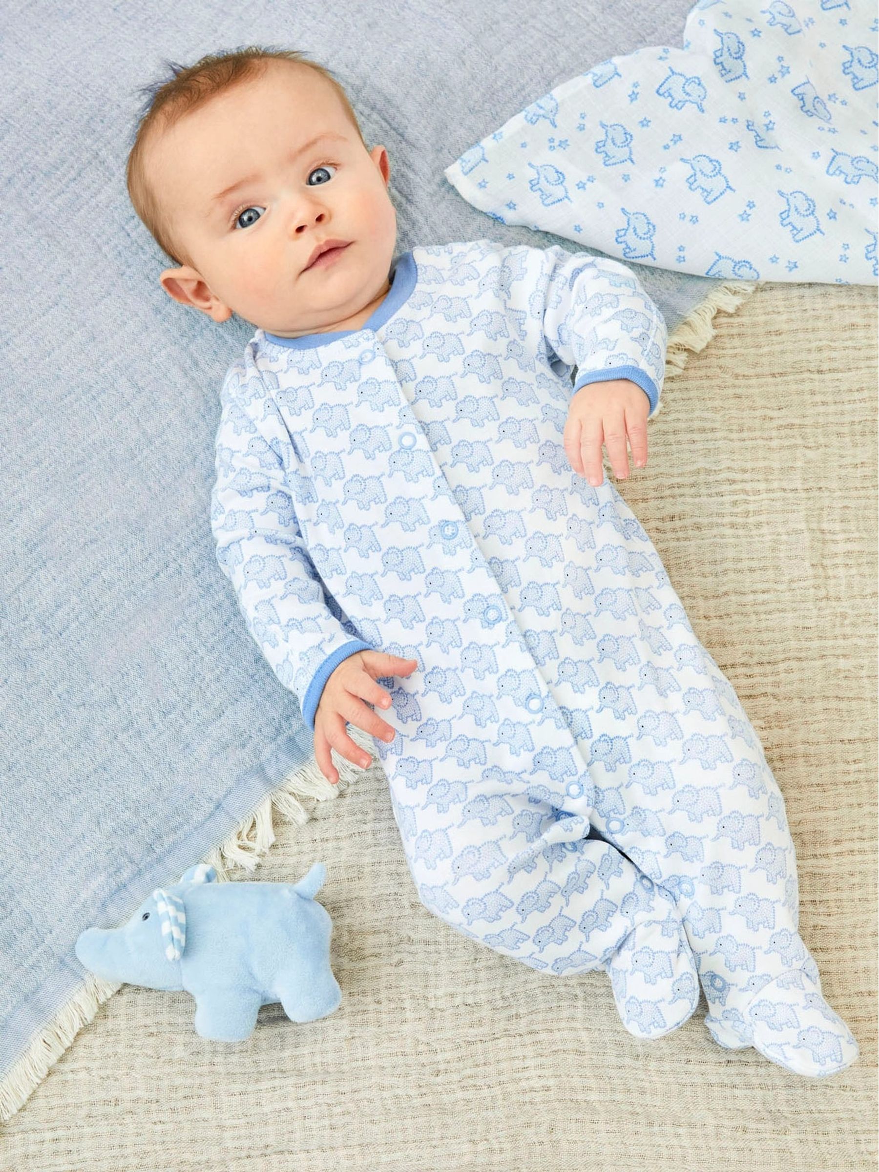 Newborn Sleepsuits Sleepsuit Sale Baby Buy Blue Pack Baby Bear