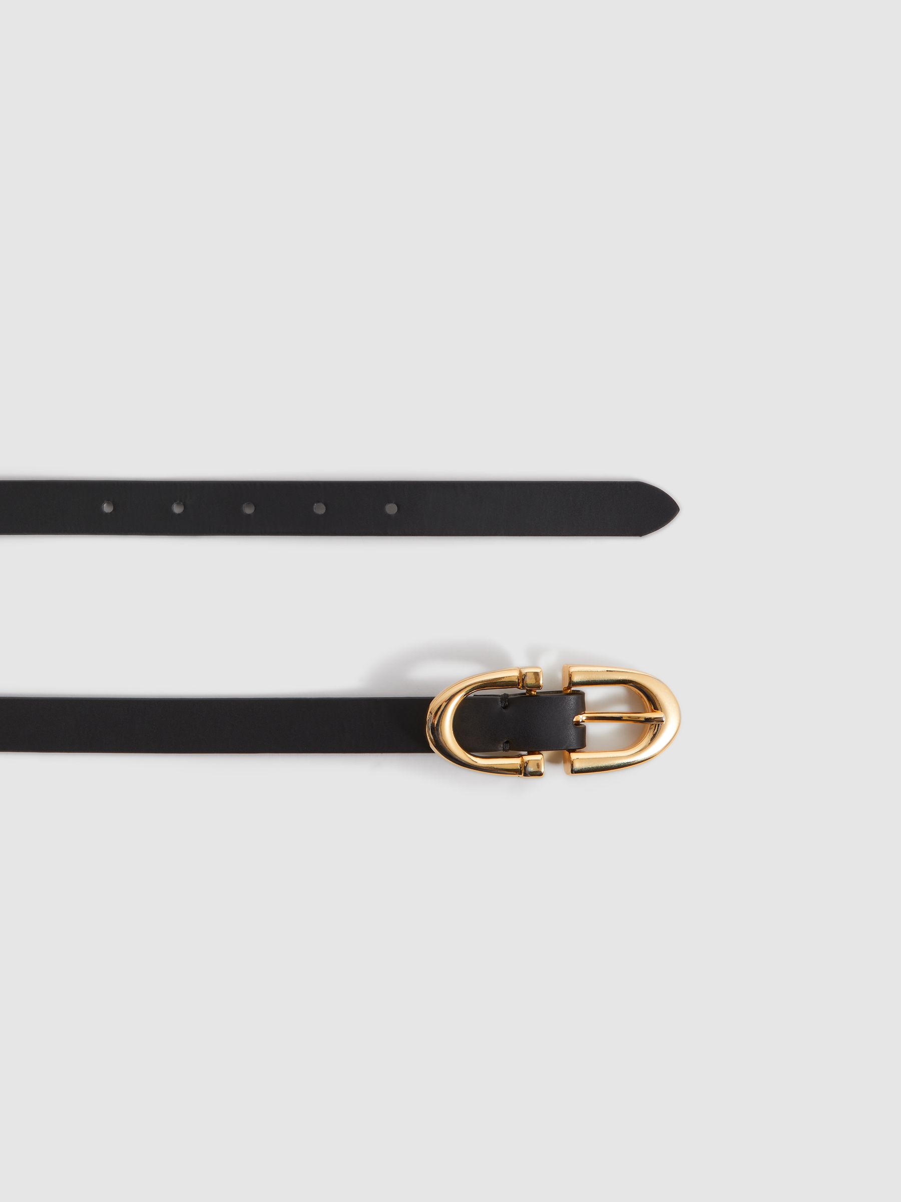 Horseshoe Belt in Black - Image 3 of 4