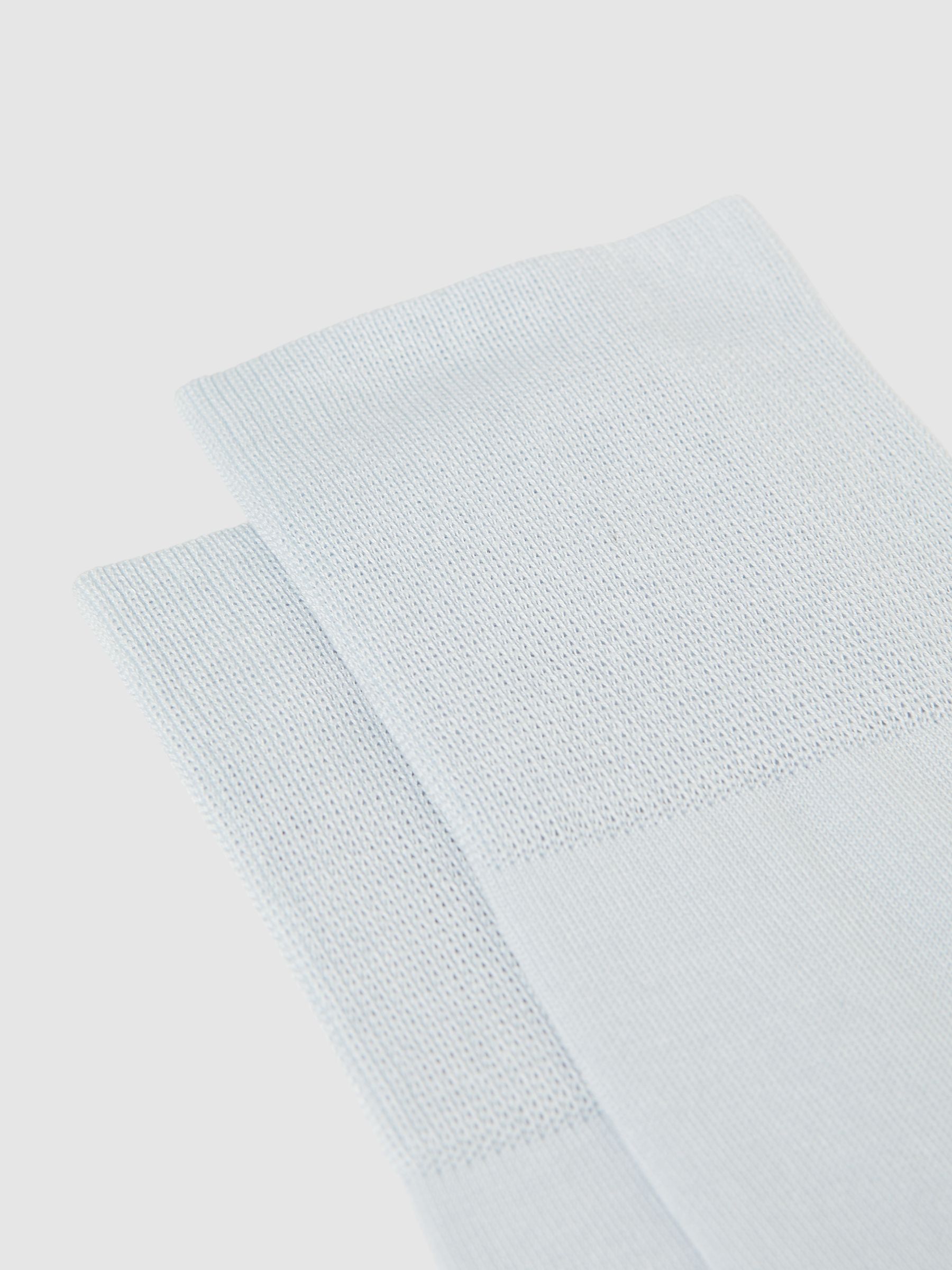 Falke Crew Socks in Light Blue - Image 2 of 3