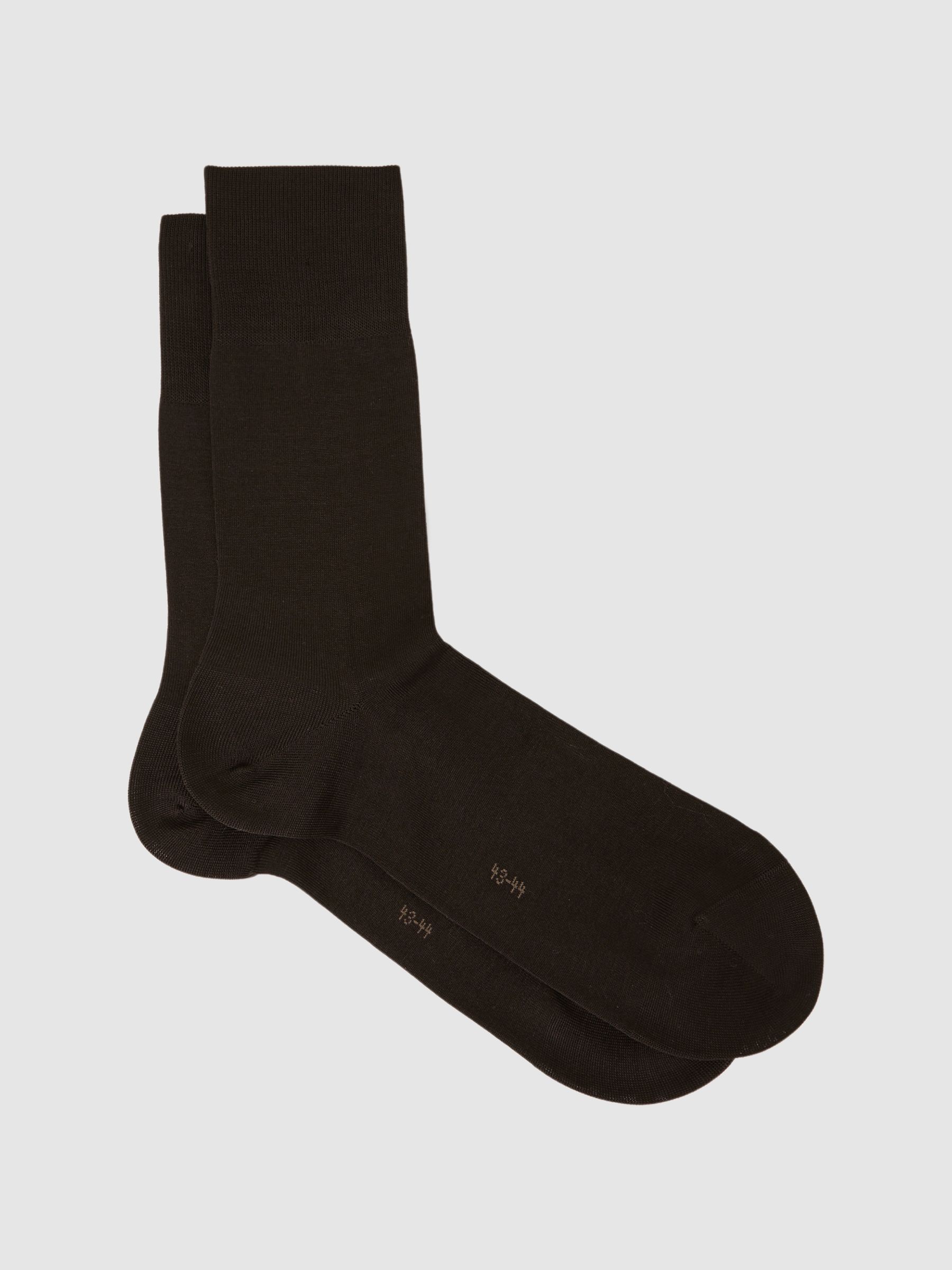 Falke Crew Socks in Brown - Image 1 of 3