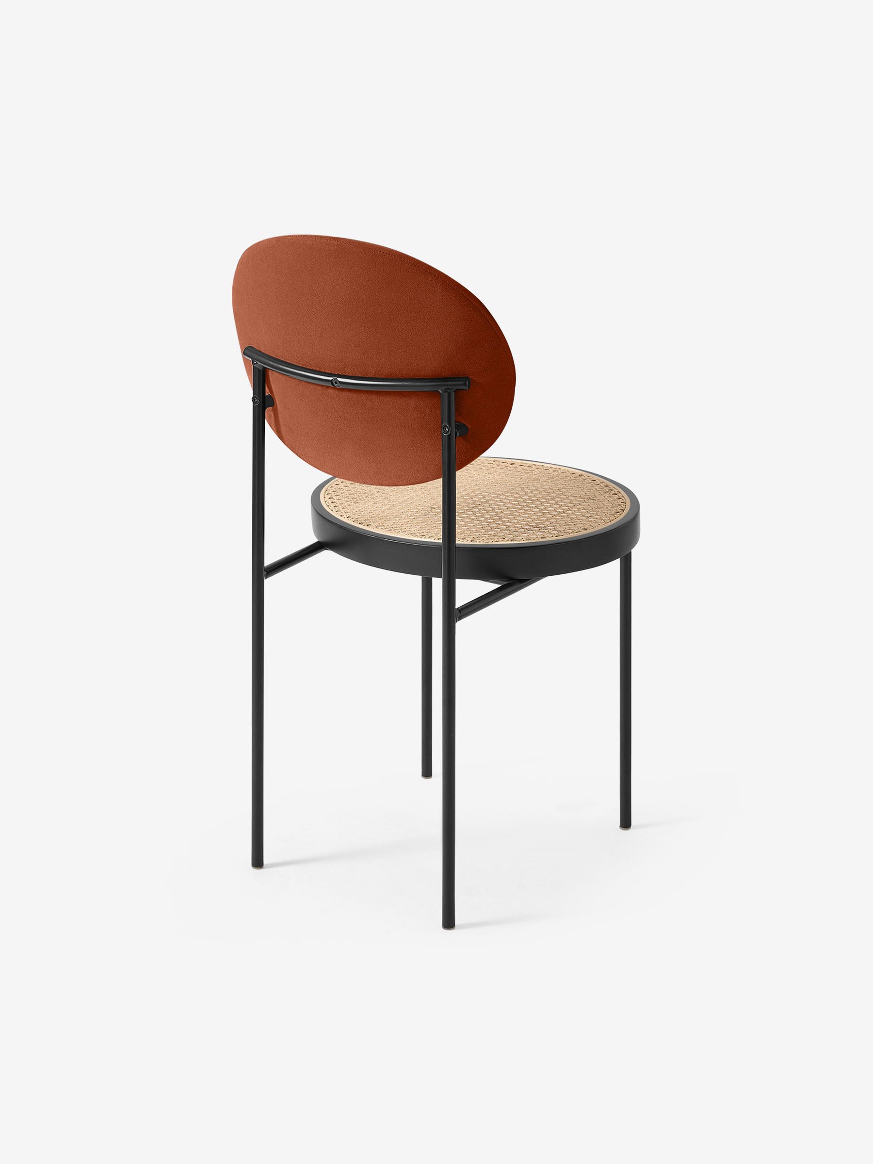 Rumana Dining Chair in Orange - Image 2 of 3