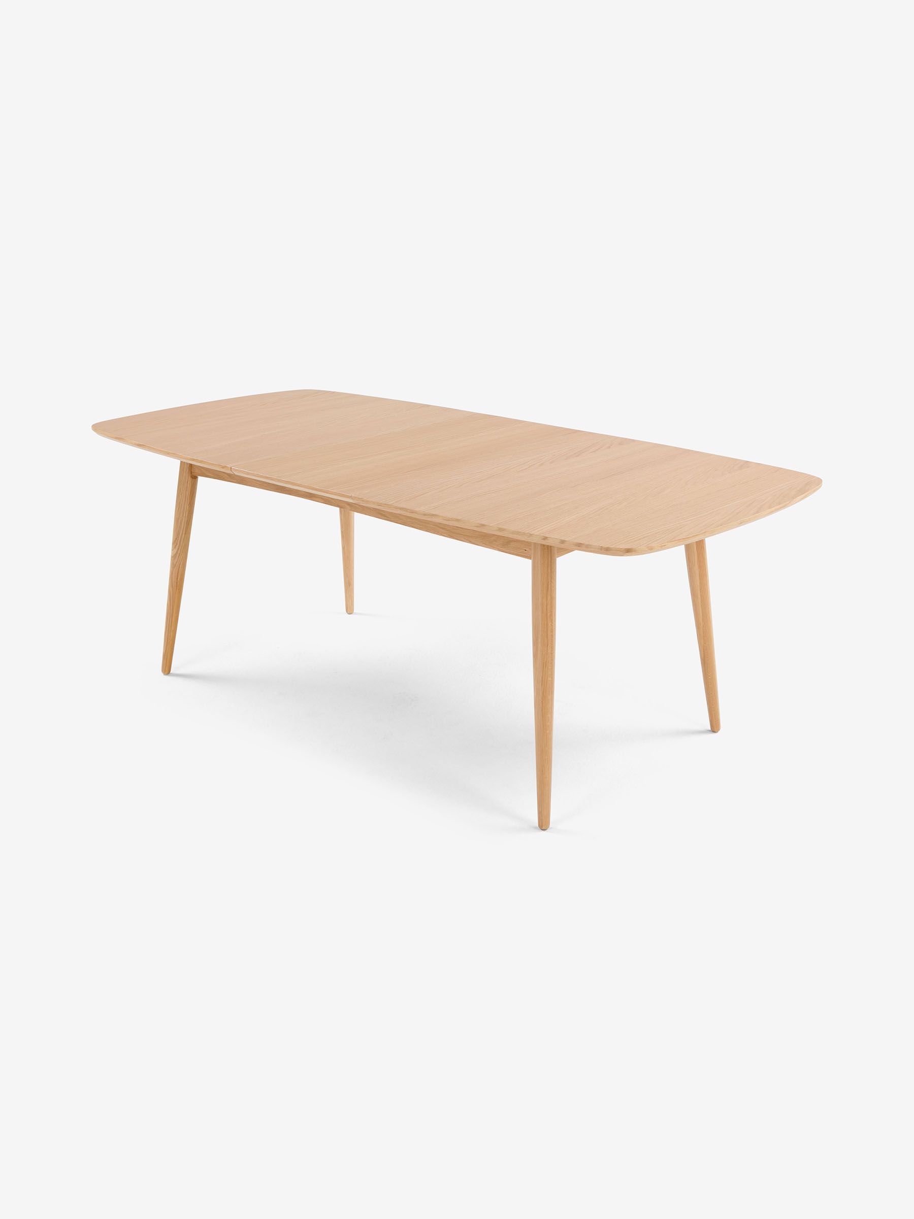 Deauville Rectangular 6 to 8 Seater Extending Dining Table in Oak - Image 1 of 4
