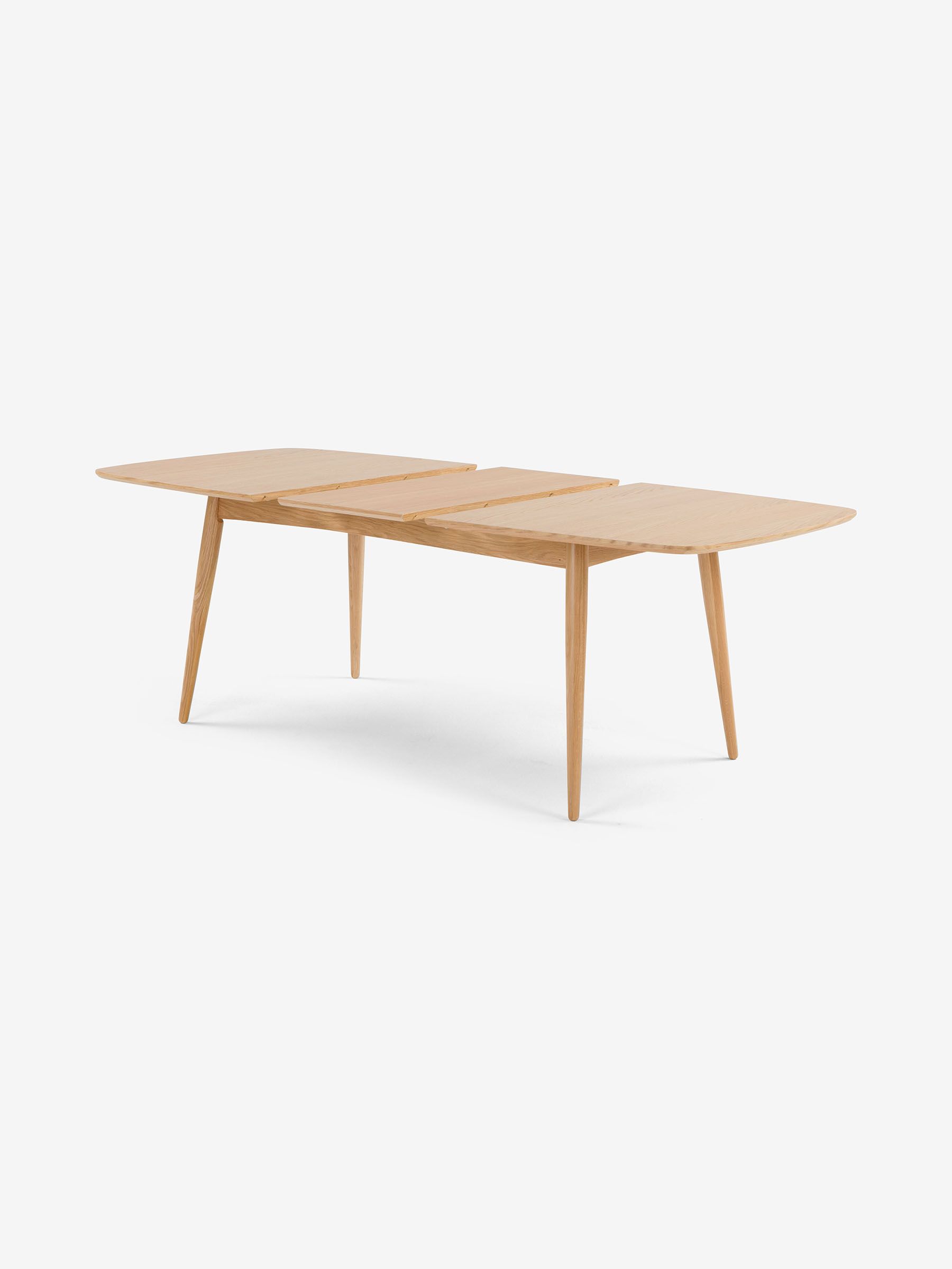 Deauville Rectangular 6 to 8 Seater Extending Dining Table in Oak - Image 2 of 4