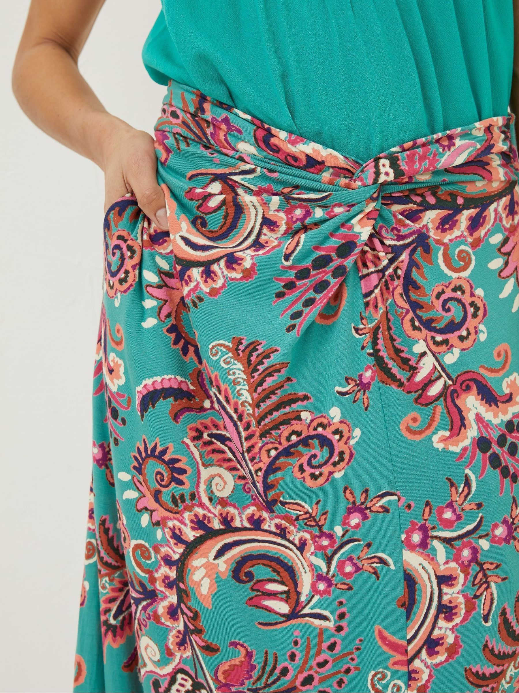 Green Shona Festival Maxi Skirt - Image 5 of 6