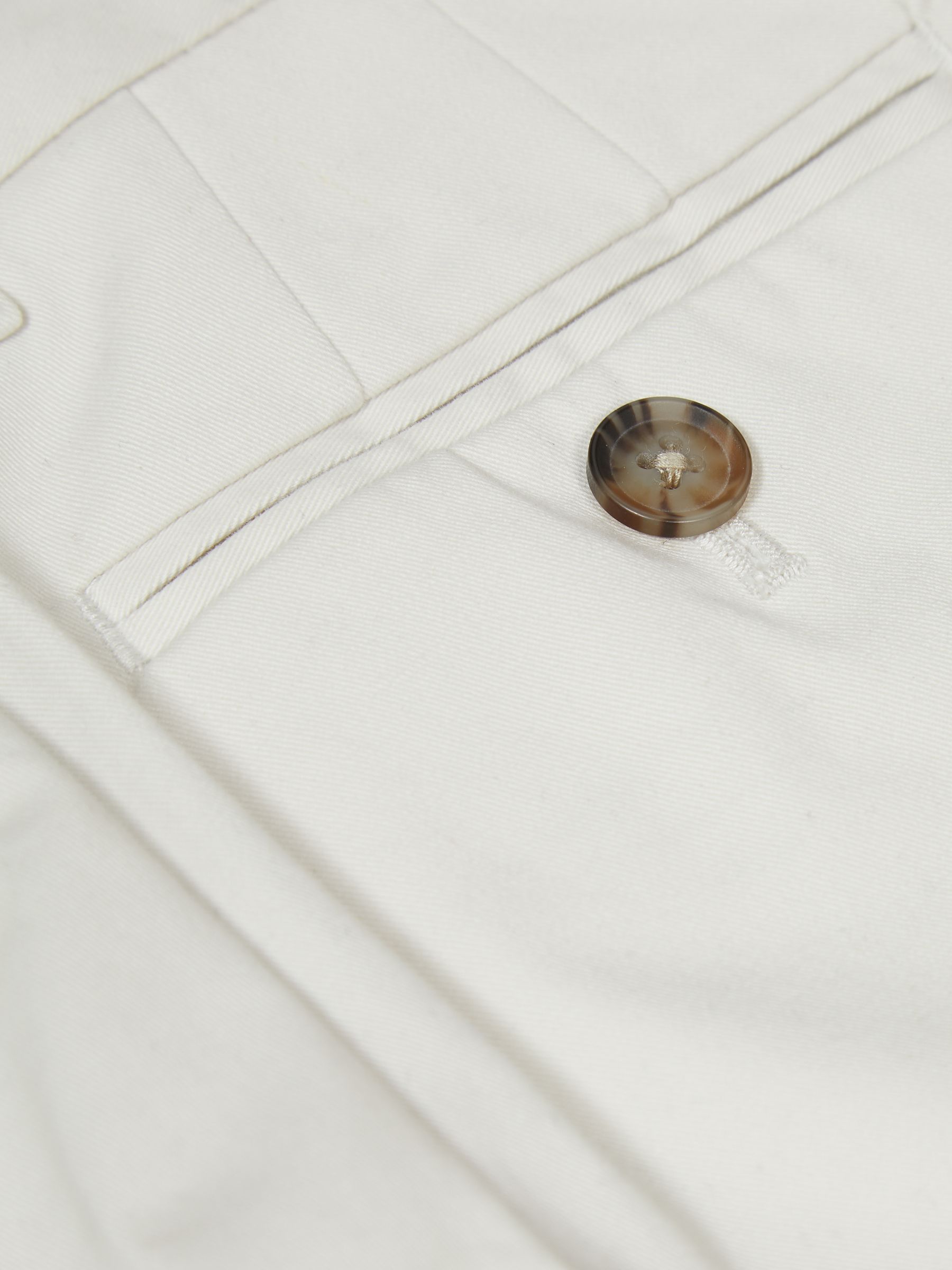 Junior Casual Chino Shorts in Chalk - Image 6 of 6