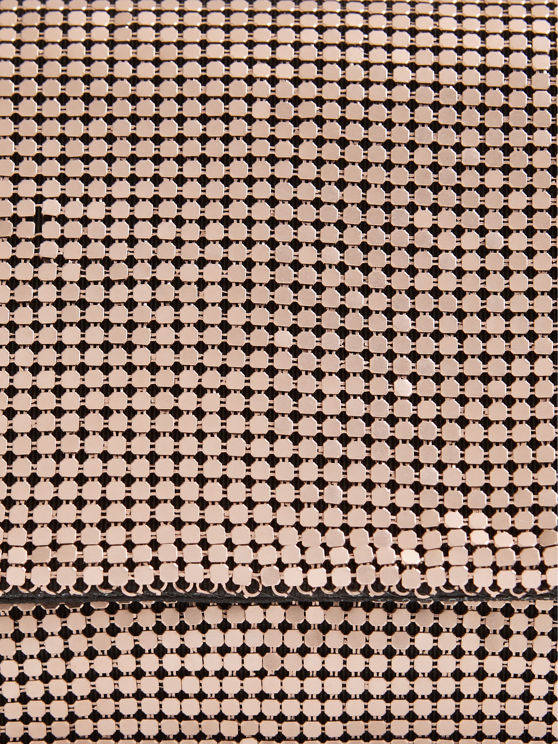 Bead Embellished Chain Strap Clutch in Bronze - Image 7 of 9