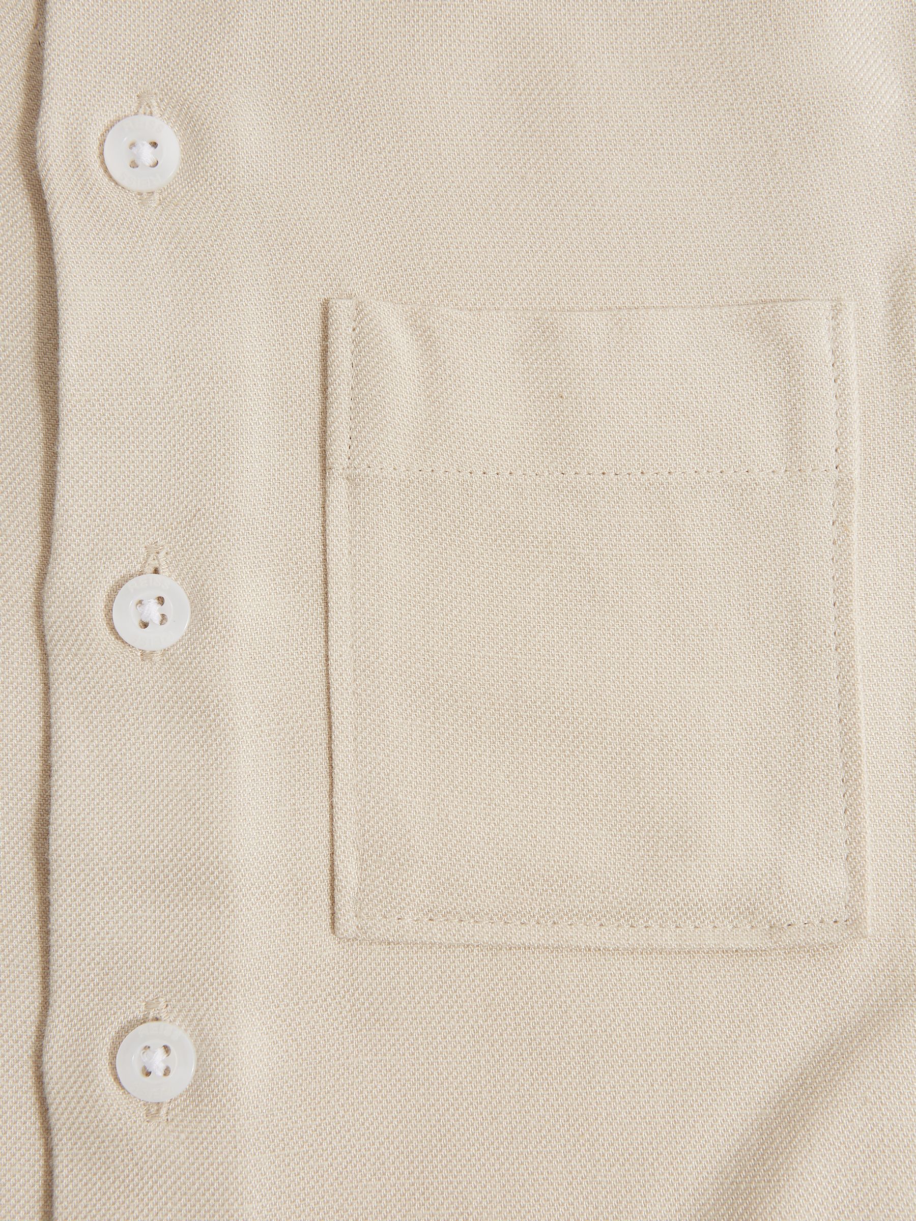 Short Sleeve Shirt in Stone - Image 4 of 7