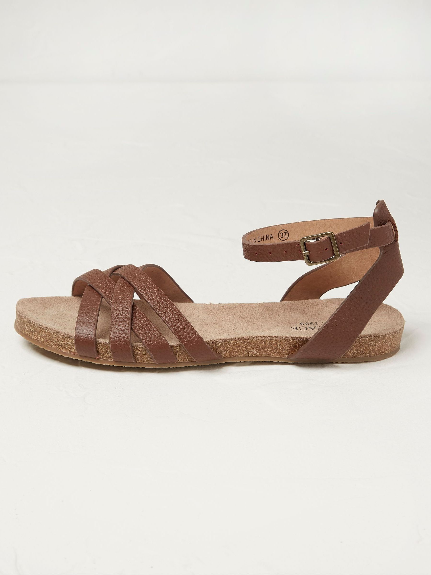 Brown Beth Sandals - Image 1 of 1 Brown Beth Sandals - Image 1 of 1