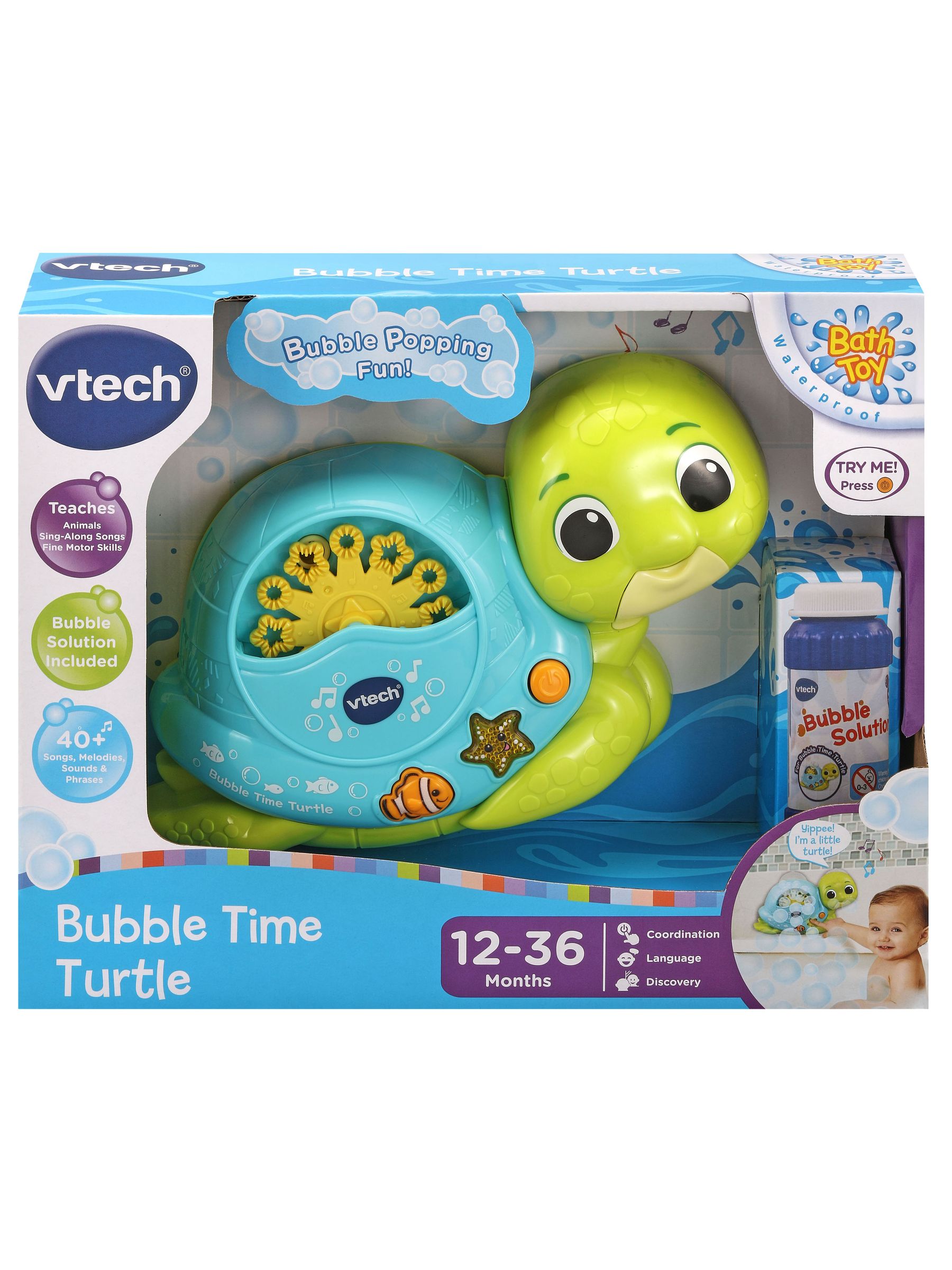 V-Tech Bubble Time Turtle - Image 4 of 4